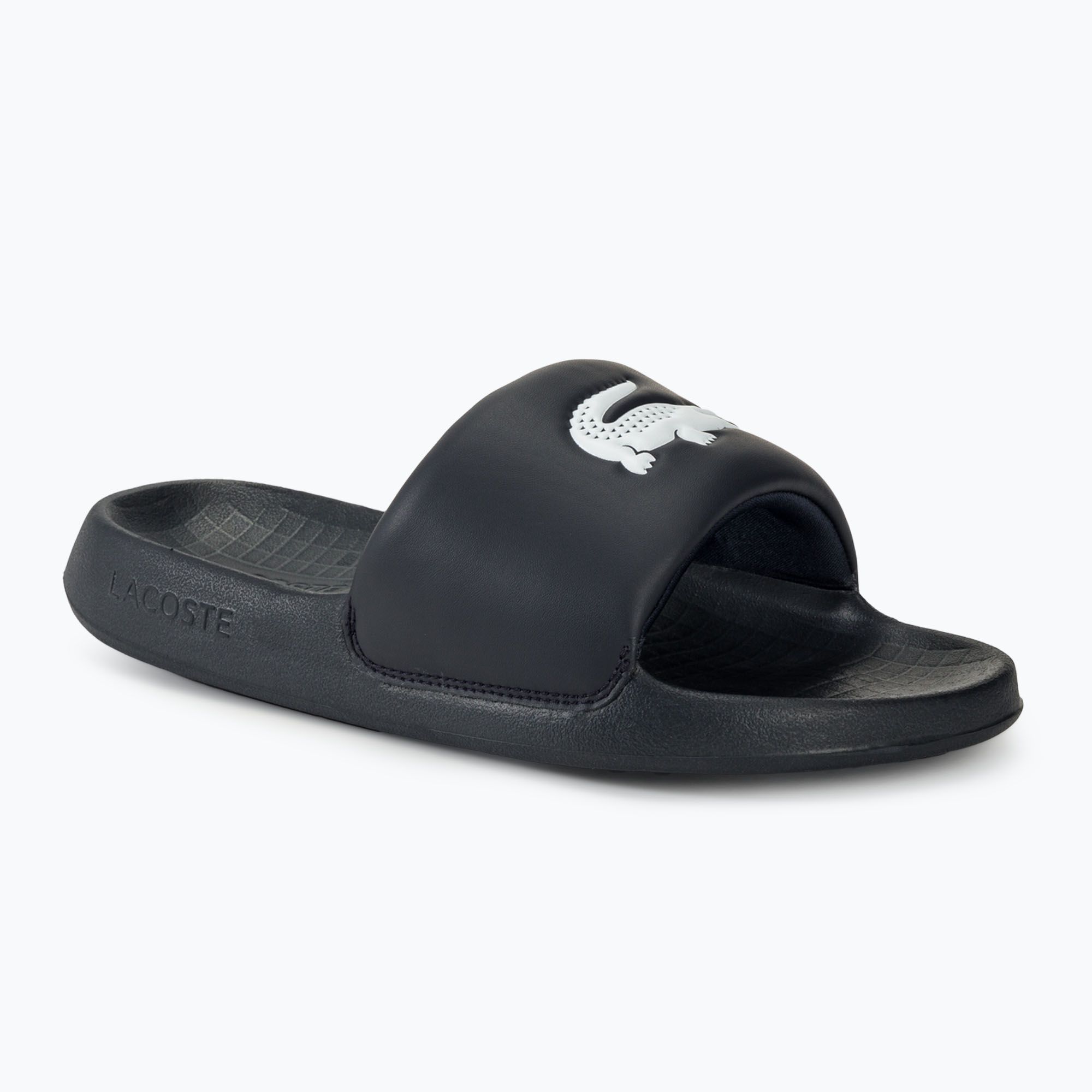Klapki męskie Lacoste Serve Slide 1.0 navy/white 