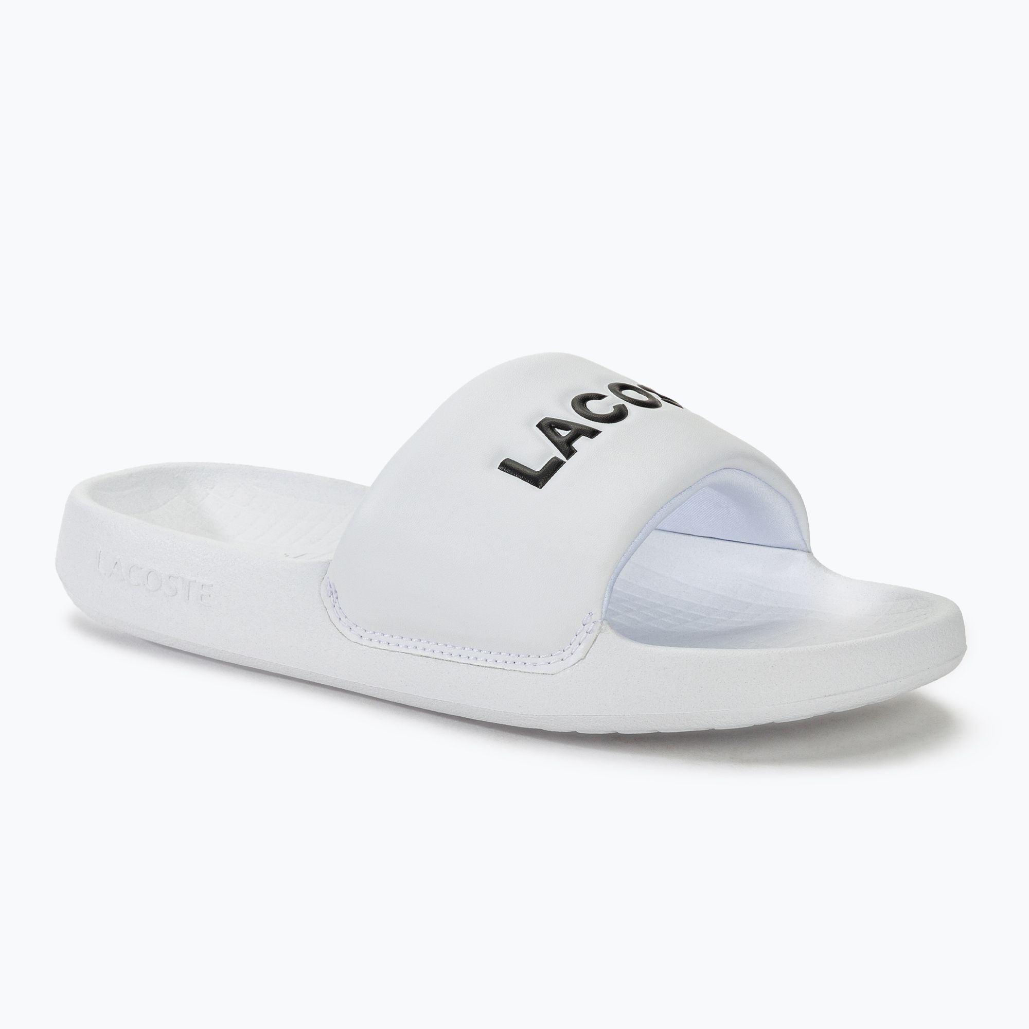 Klapki damskie Lacoste 47CFA0032 white/black 