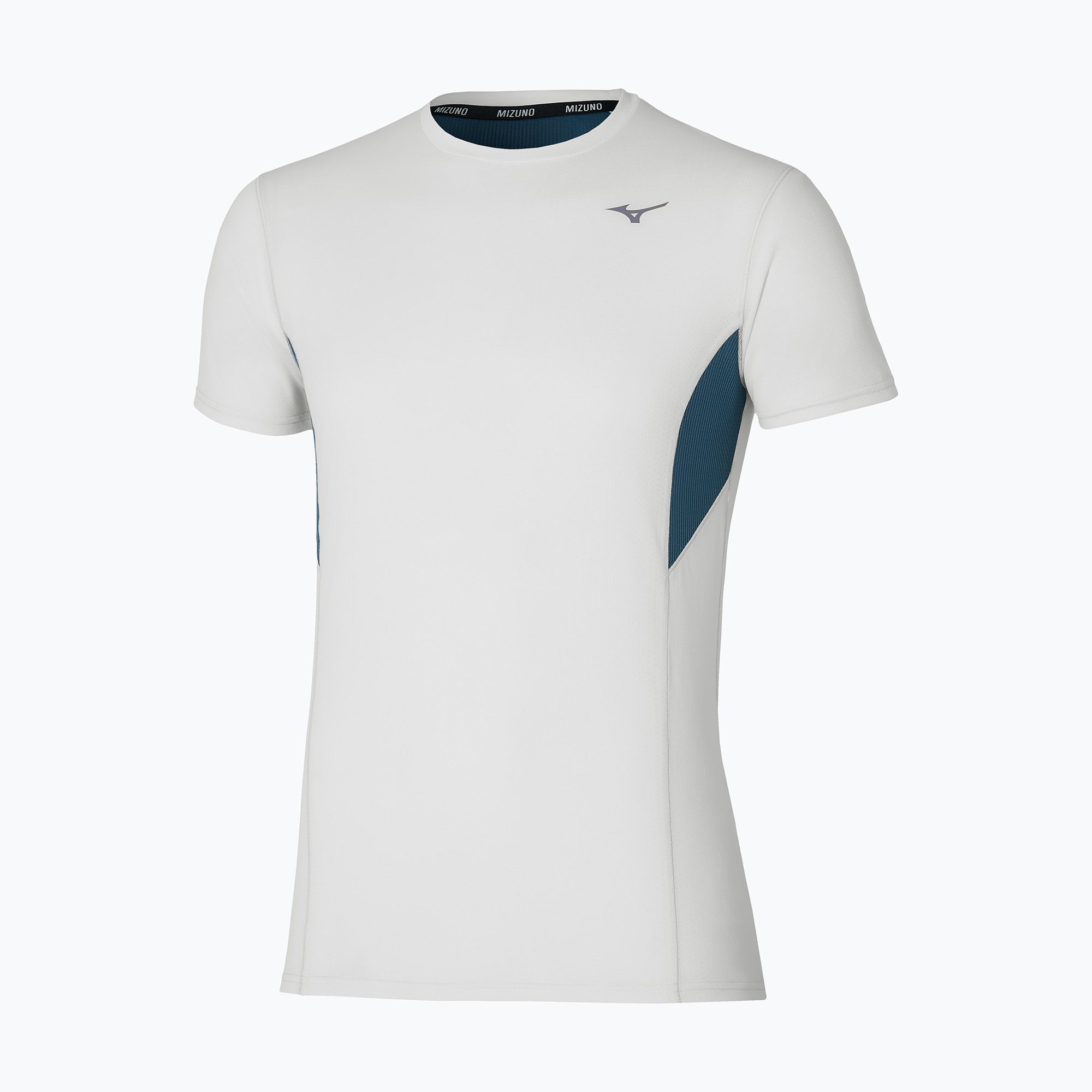 Koszulka do biegania męska Mizuno DryAeroFlow Tee nimbus cloud 