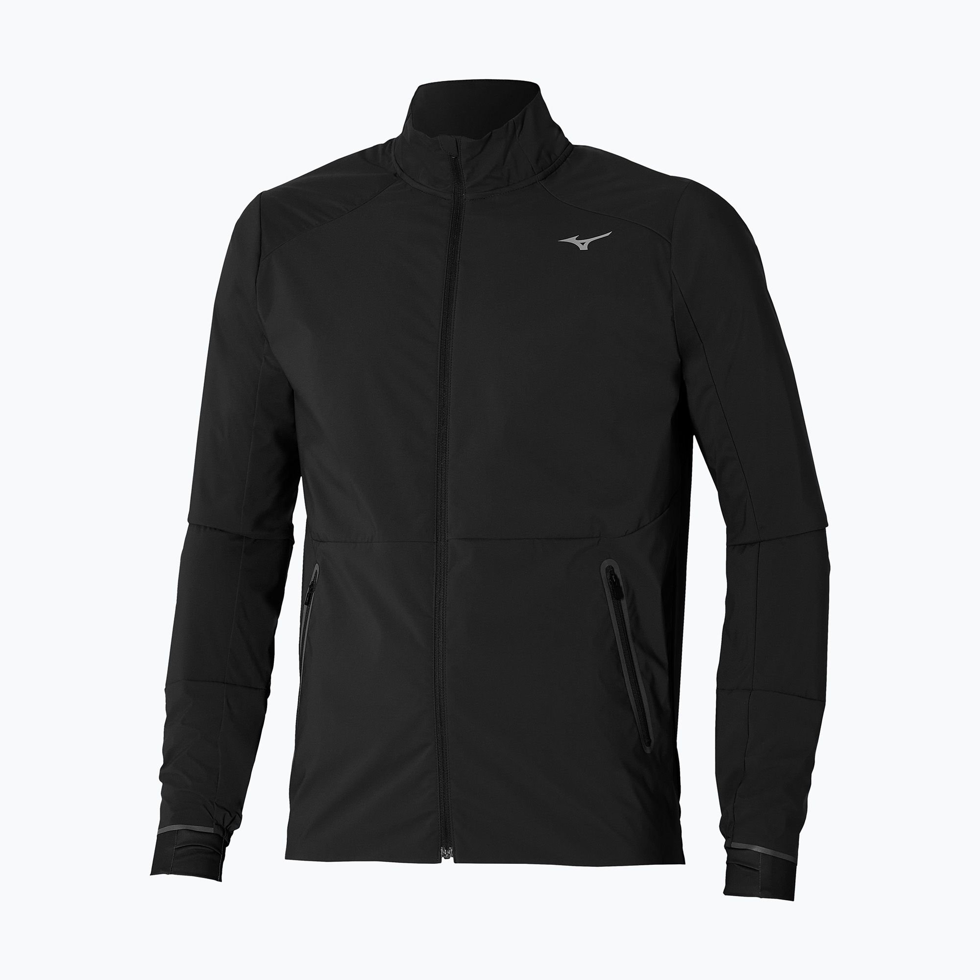 Kurtka do biegania męska Mizuno Premium Warm black 