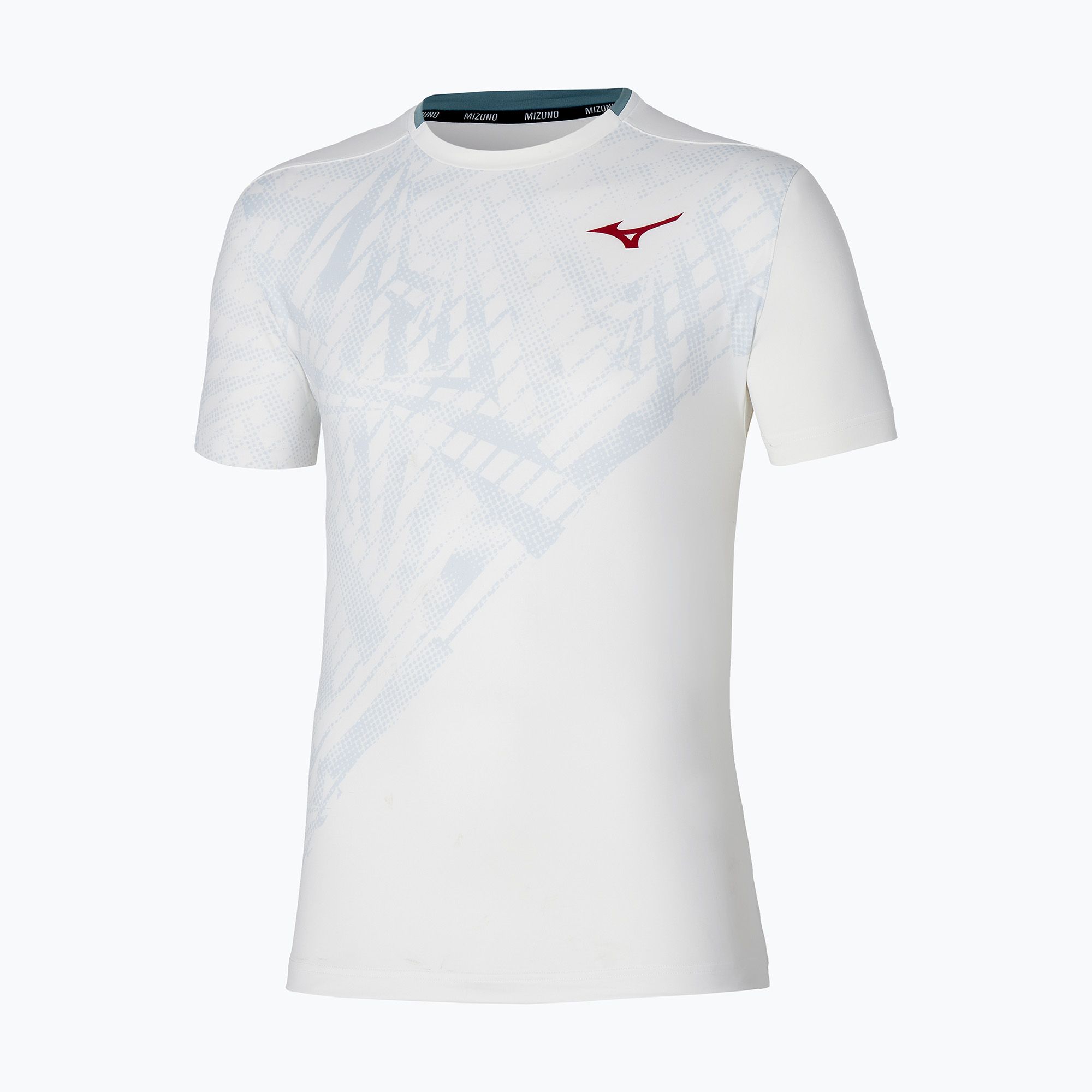 Koszulka tenisowa męska Mizuno Mugen Shadow Graphic Tee white 