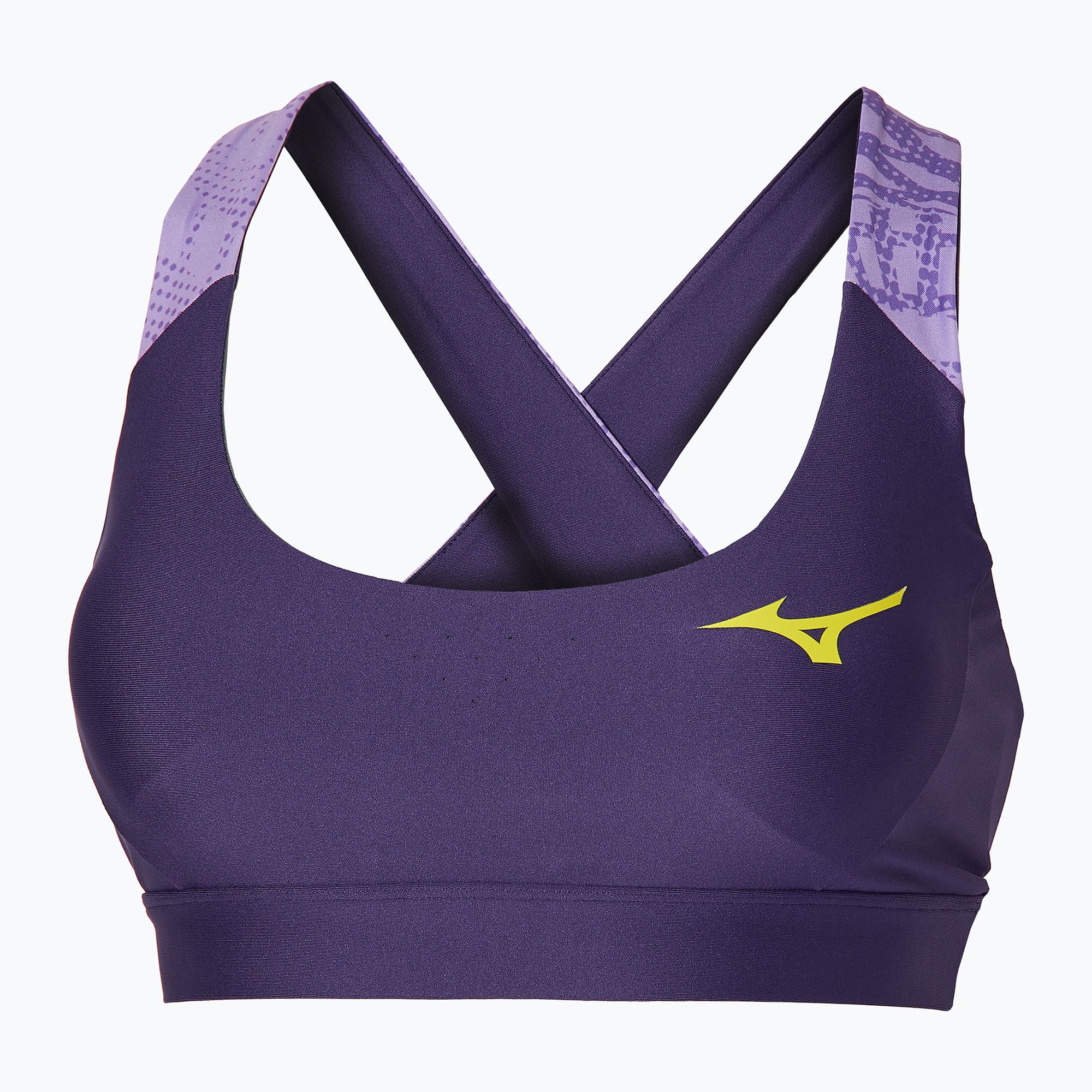 Biustonosz treningowy Mizuno Tennis Bra patrician purple 