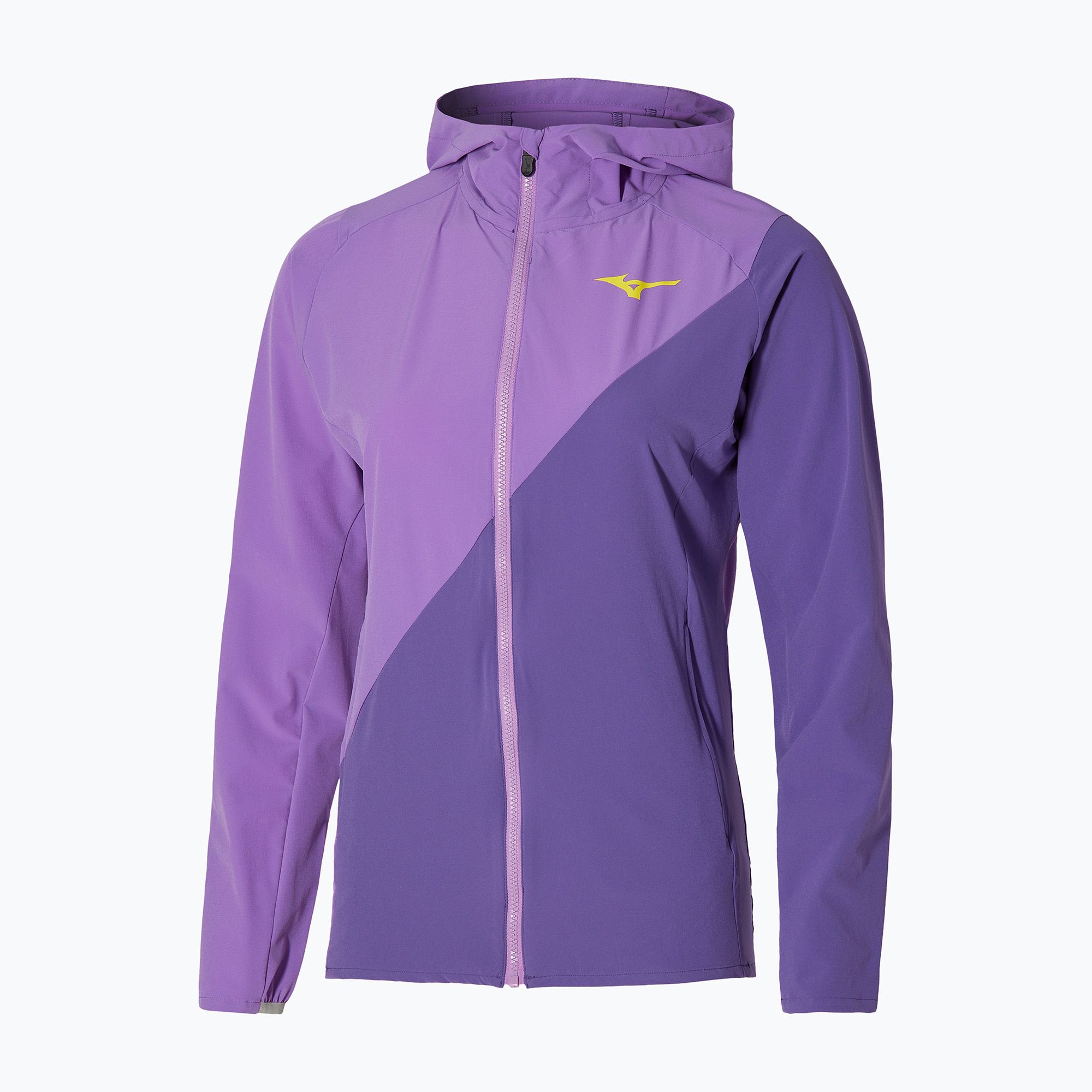 Kurtka tenisowa damska Mizuno Mugen Hooded Jacket patrician purple 