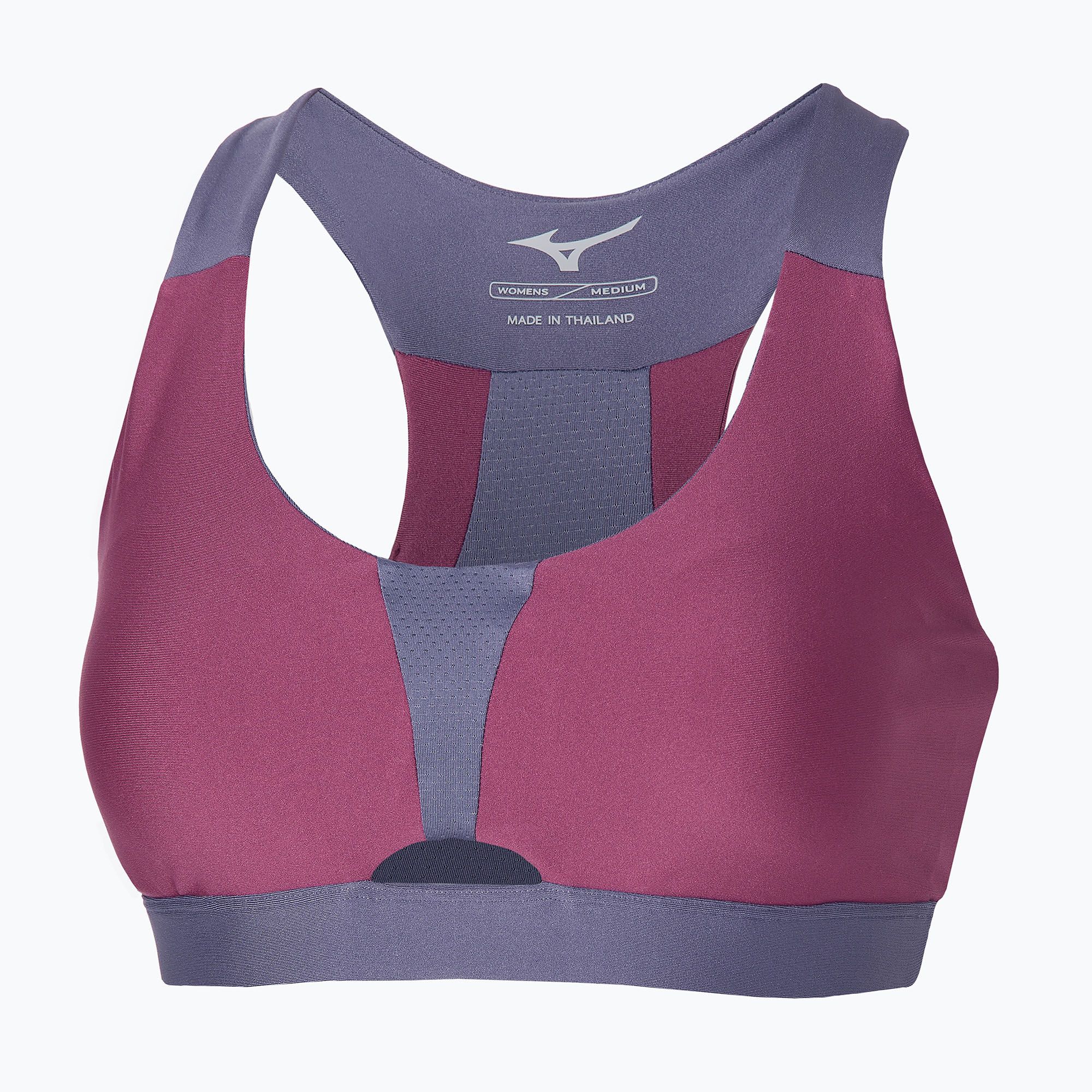 Biustonosz treningowy Mizuno High support violet quartz 