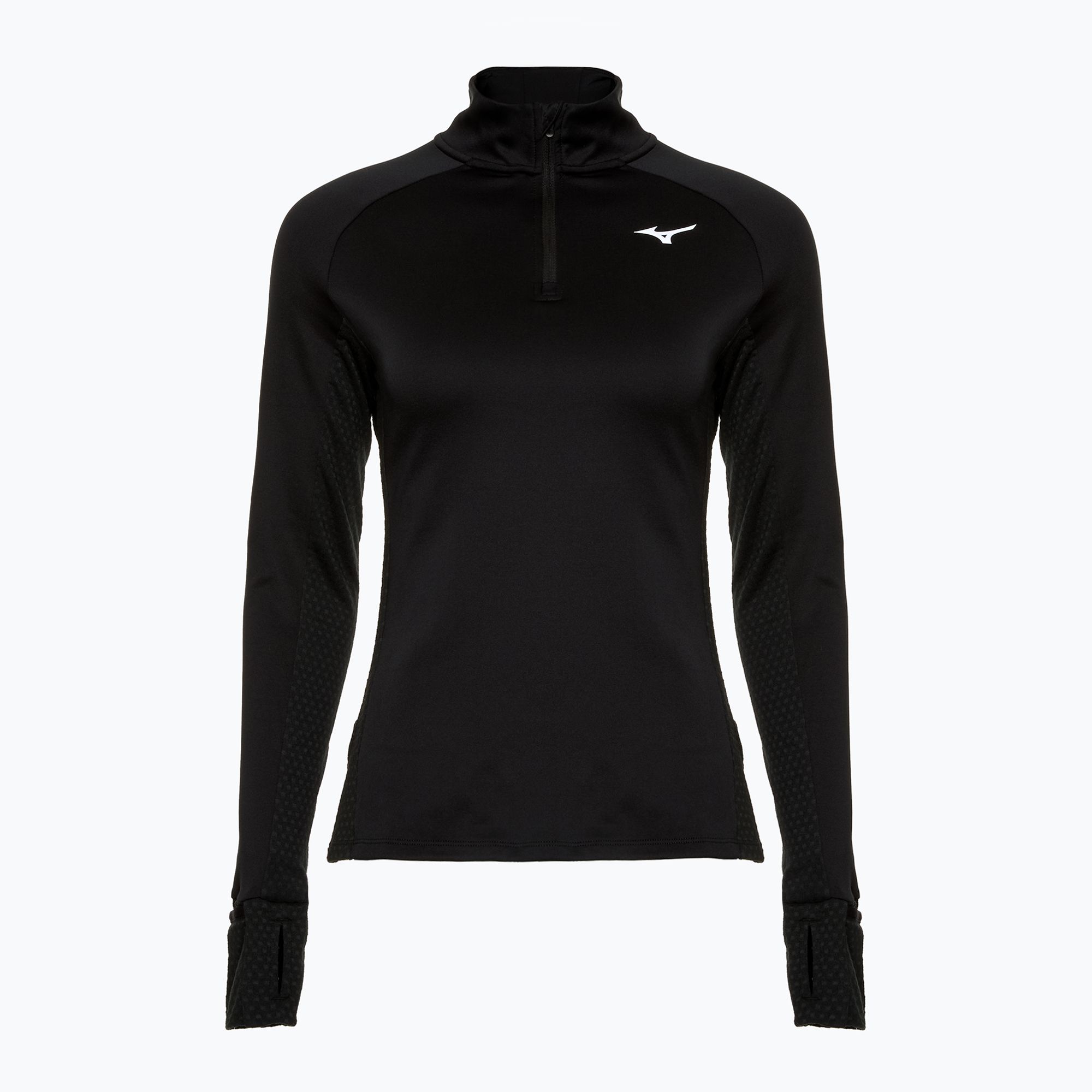 Bluza do biegania damska Mizuno Warmalite Half Zip black 