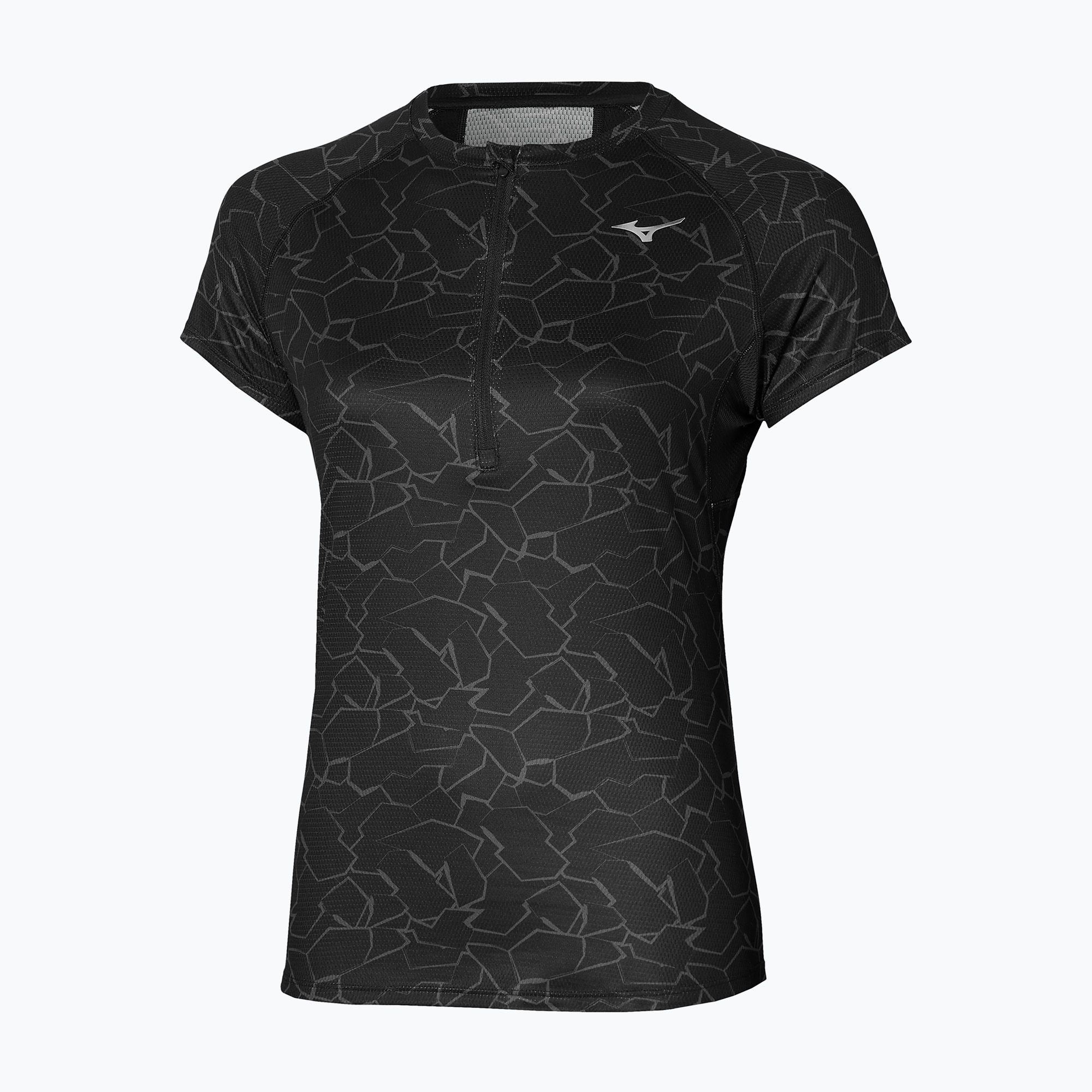 Koszulka do biegania damska Mizuno Graphic Trail Tee black 