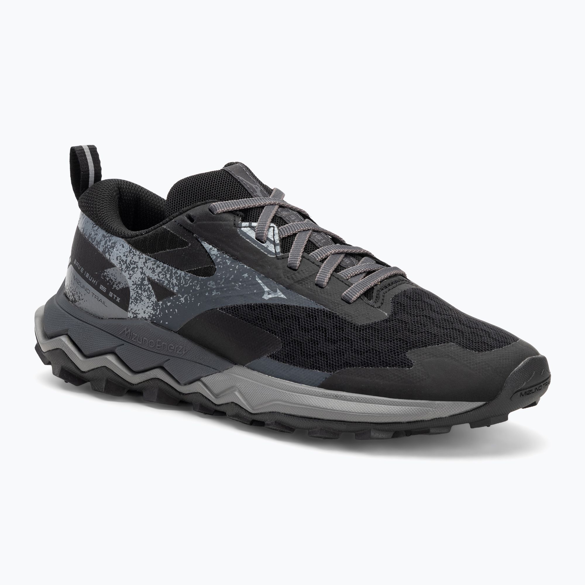 Buty do biegania damskie Mizuno Wave Ibuki 5 GTX black/metallic gray/quiet quiet shade 
