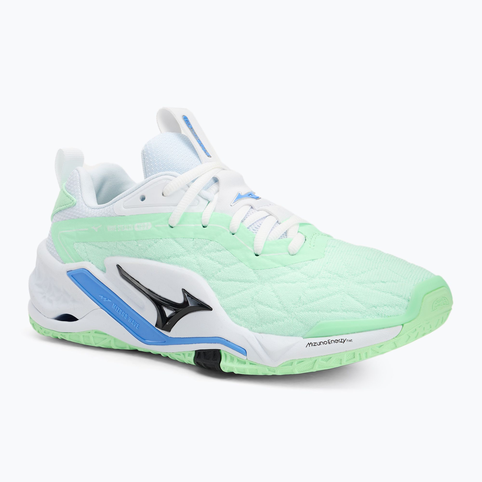 Buty do piłki ręcznej Mizuno Wave Stealth Neo 2 neo mint/black/froniter blue 