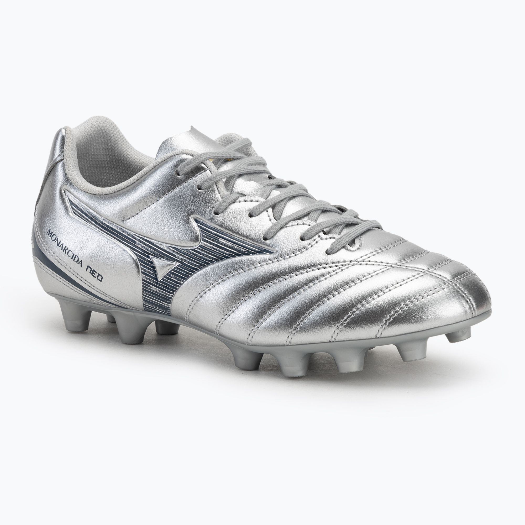 Buty piłkarskie Mizuno Monarcida Neo III Select Md galaxy silver/8605 c 
