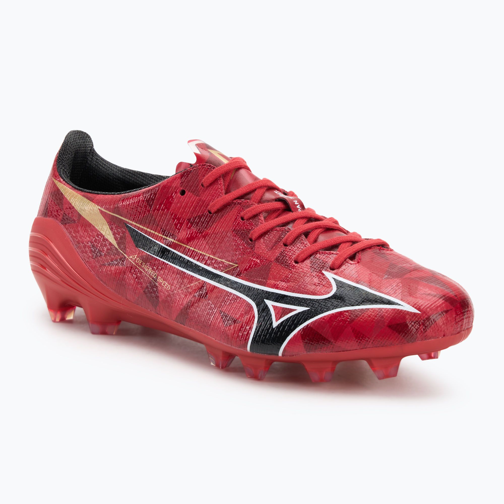 Buty piłkarskie męskie Mizuno α II Japan Md morelia 40th red/black