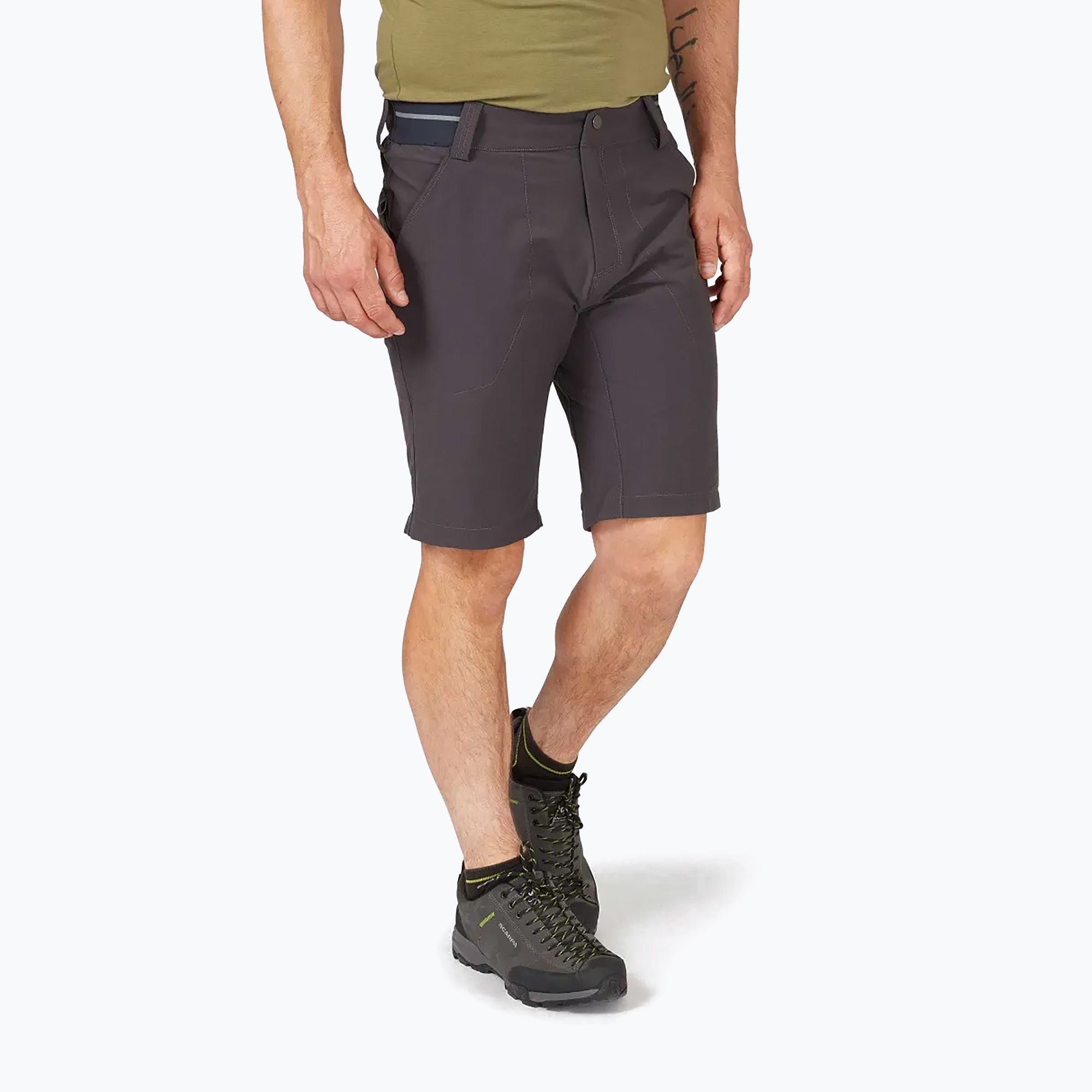 Spodenki trekkingowe męskie Rab Venant Shorts anthracite 