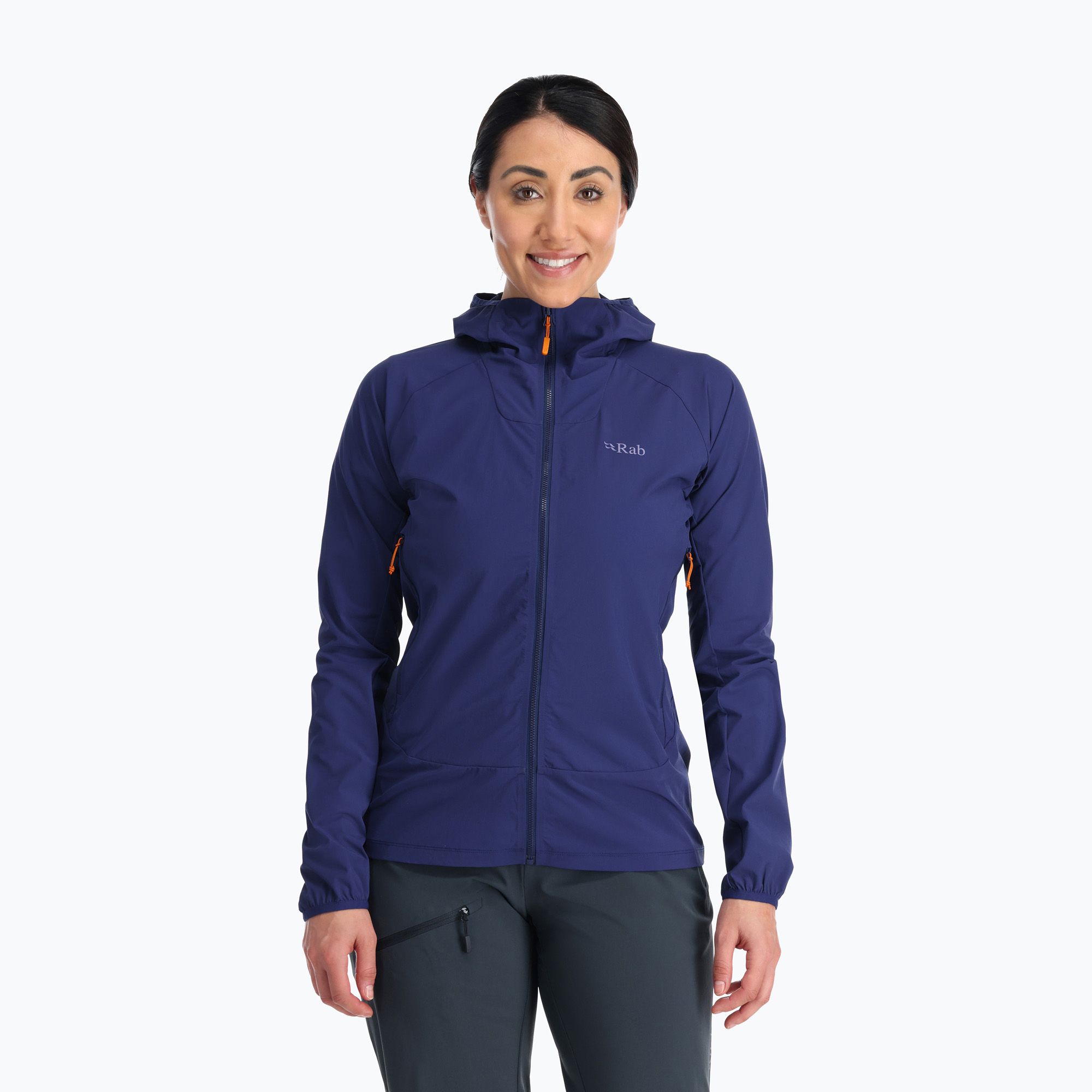 Kurtka softshell damska Rab Borealis patriot blue 