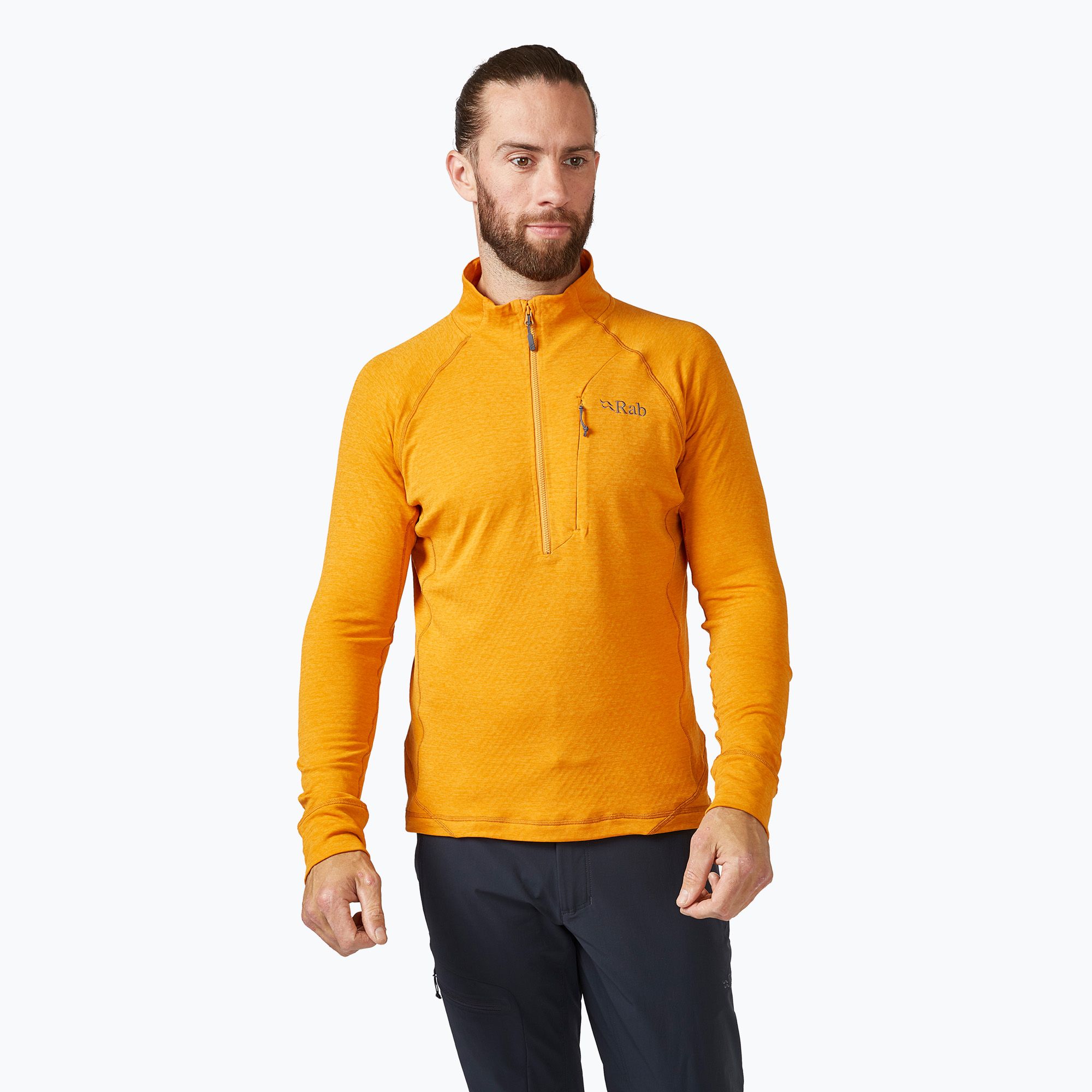 Bluza trekkingowa męska Rab Nexus Pull-On marmalade 