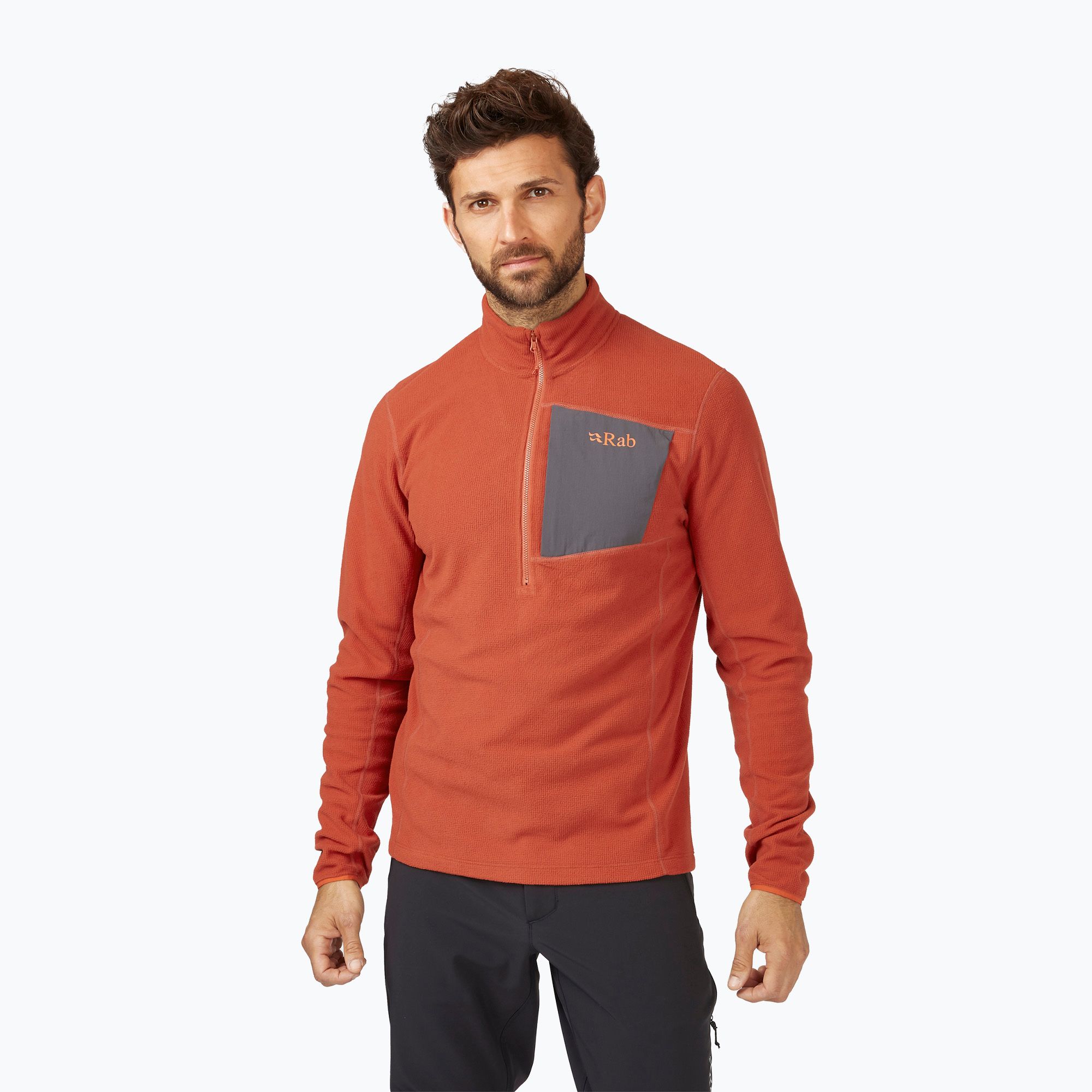 Bluza męska Rab Tecton Pull-On red clay 