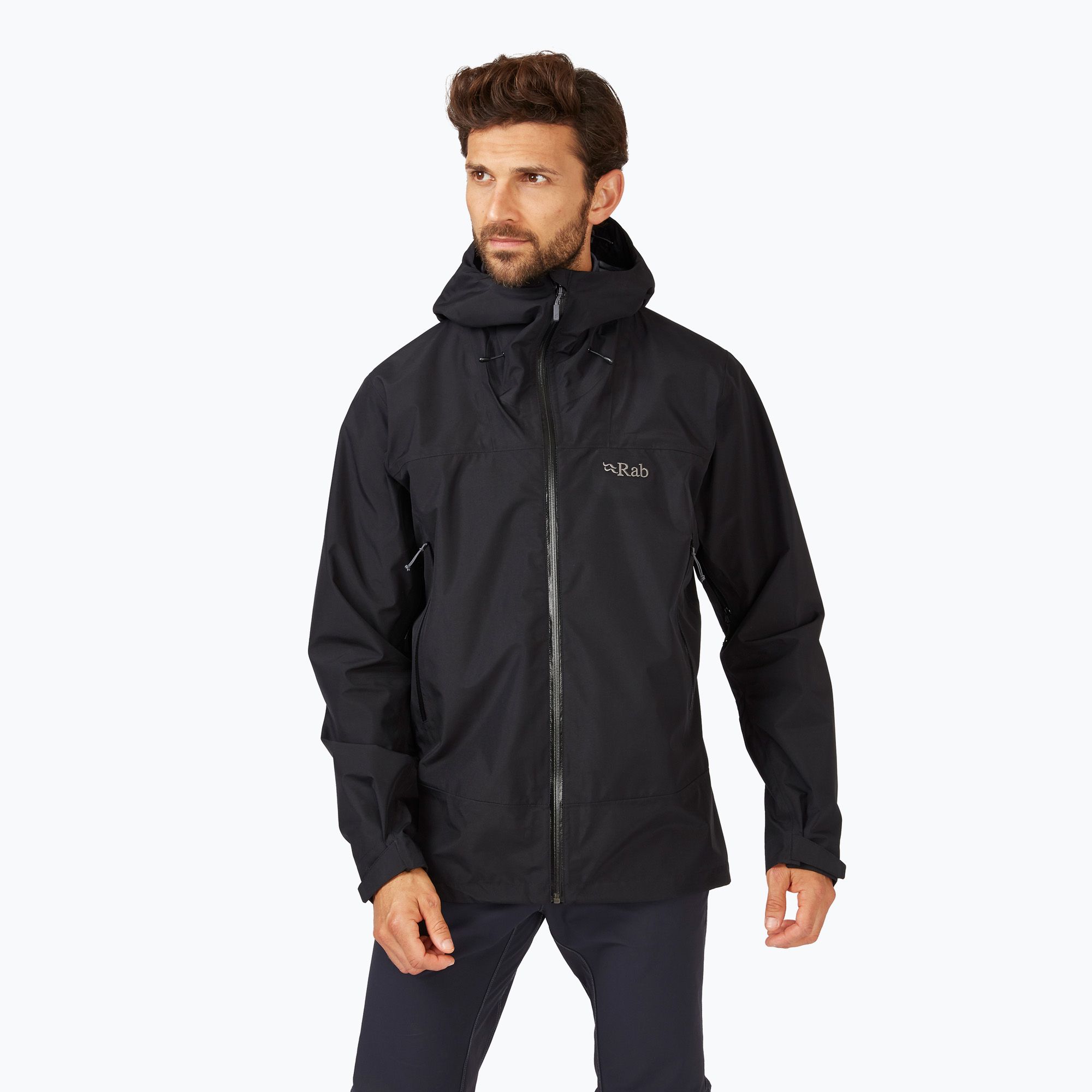 Kurtka przeciwdeszczowa męska Rab Namche GTX black 