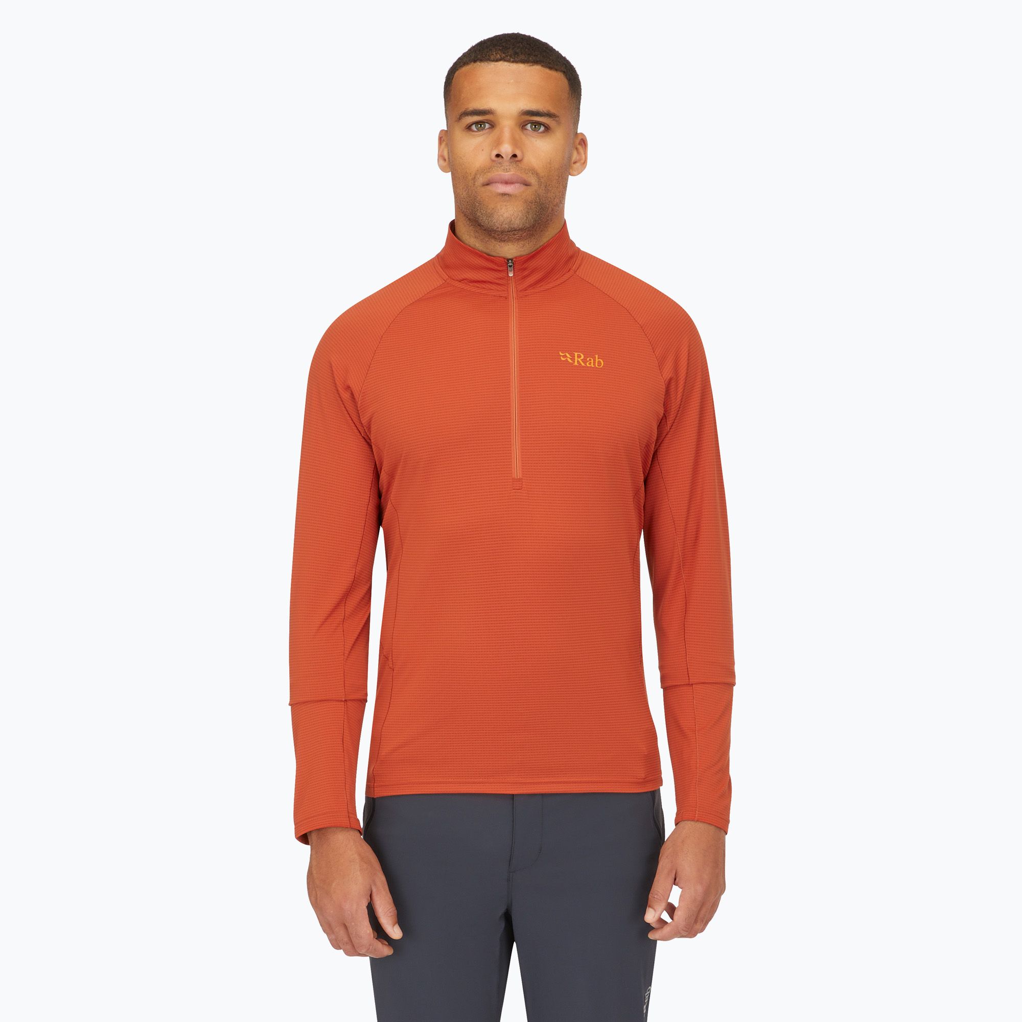 Bluza męska Rab Sonic Zip red clay 