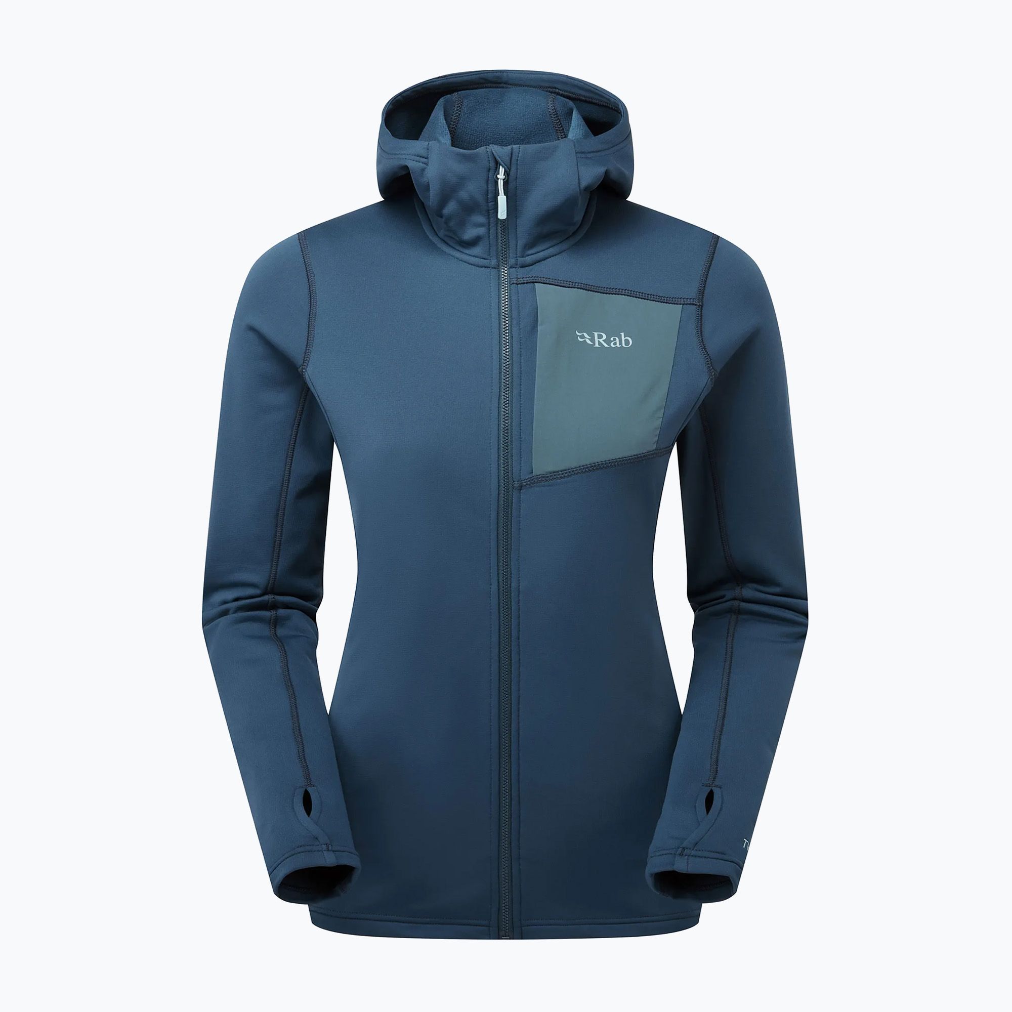 Bluza damska Rab Superflux Hoody tempest blue 