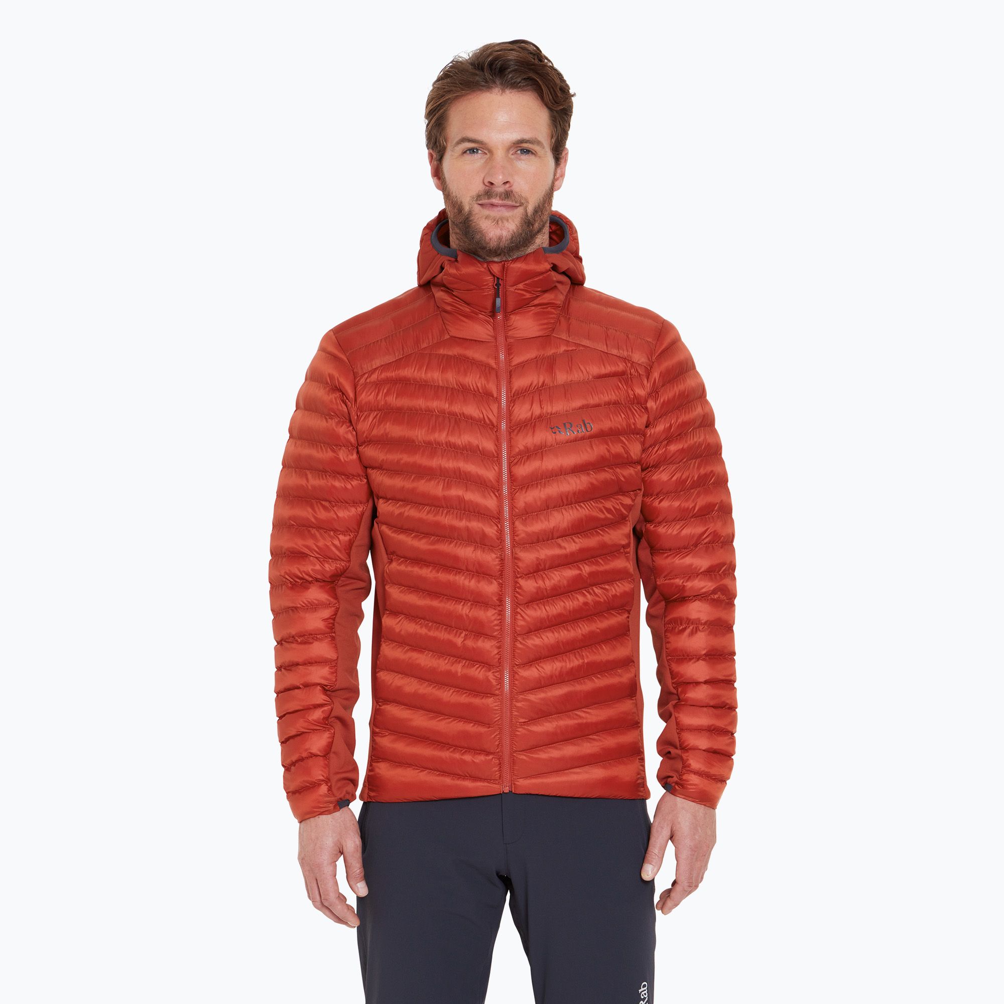 Kurtka męska Rab Cirrus Flex Hoody tuscan red 