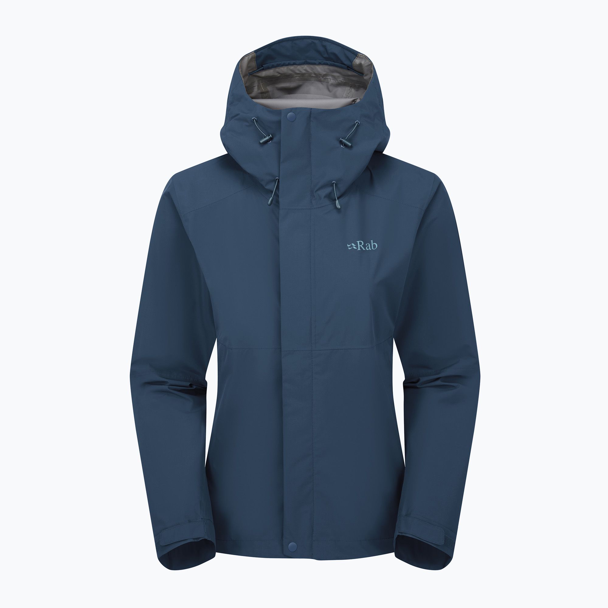 Kurtka przeciwdeszczowa damska Rab Downpour tempest blue 