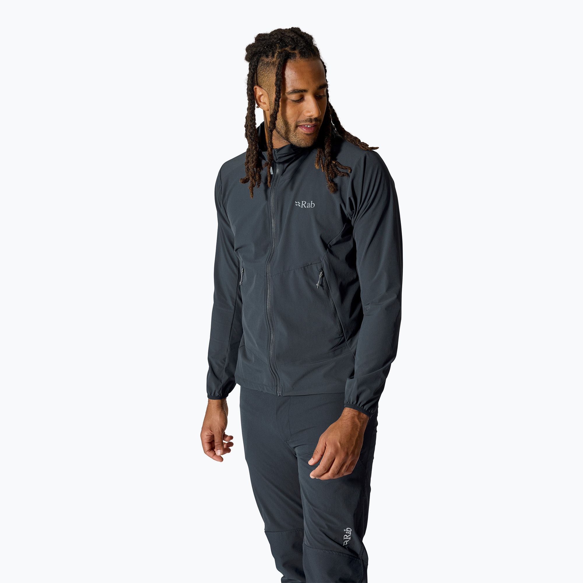 Kurtka softshell męska Rab Borealis Hoody beluga 
