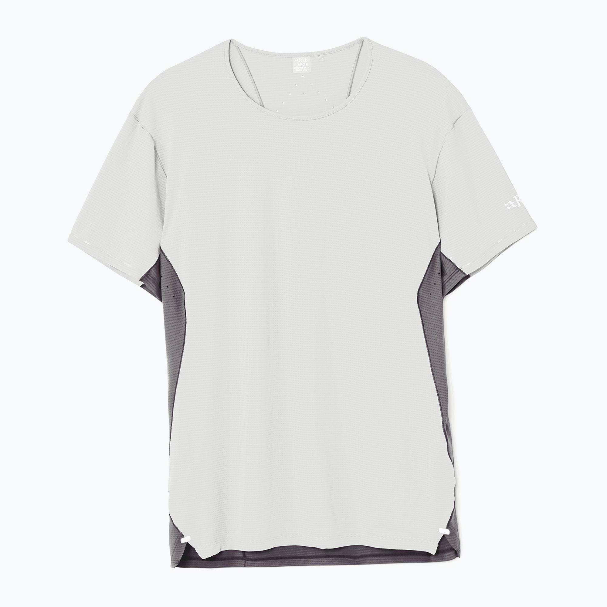 Koszulka męska Rab Sonic Ultra Tee light zinc/graphene 