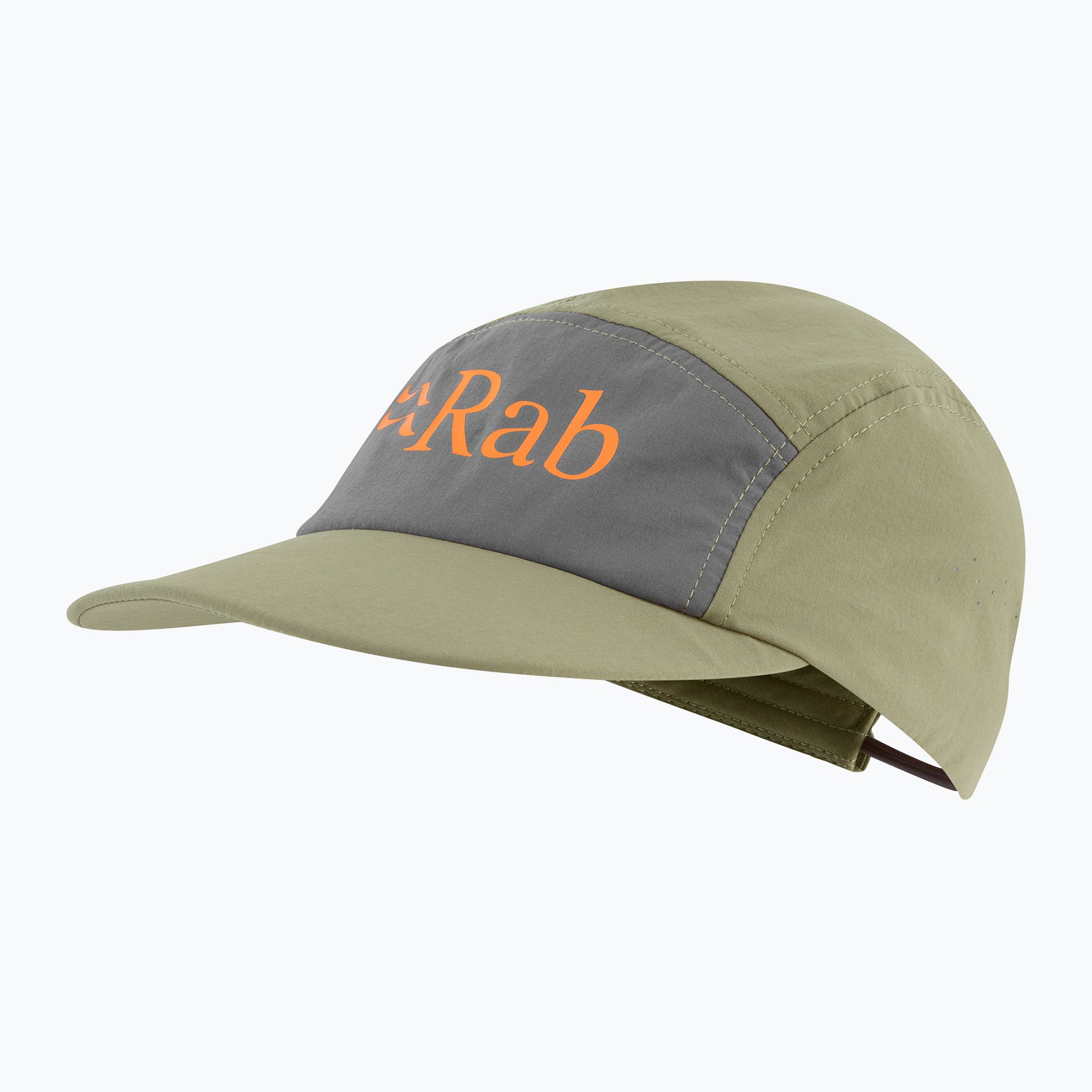 Czapka z daszkiem Rab Talus 5 Panel light khaki/graphene 