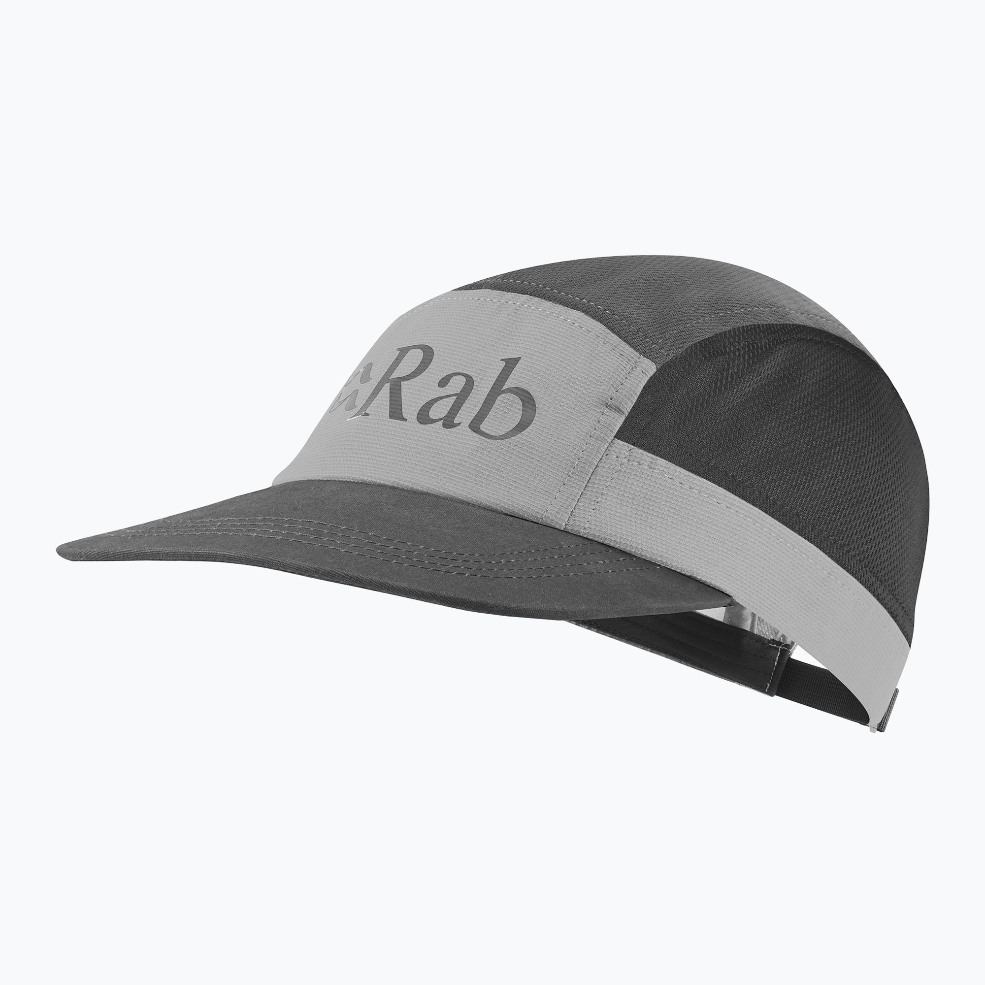 Czapka z daszkiem Rab Momentum 5 Panel graphene/light zinc/ebony 