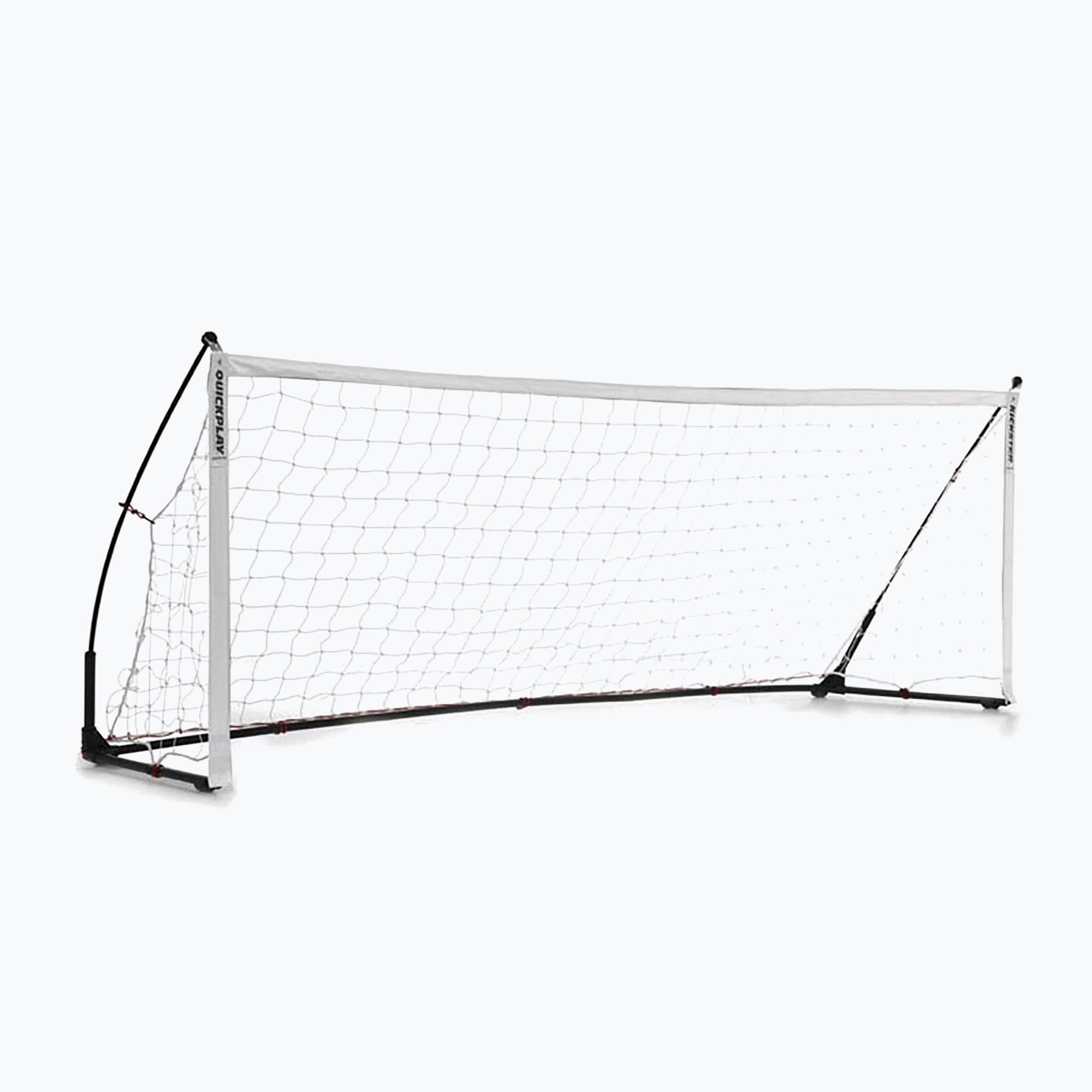 Bramka do piłki nożnej QuickPlay Kickster Elite 300 x 100 cm white/black 