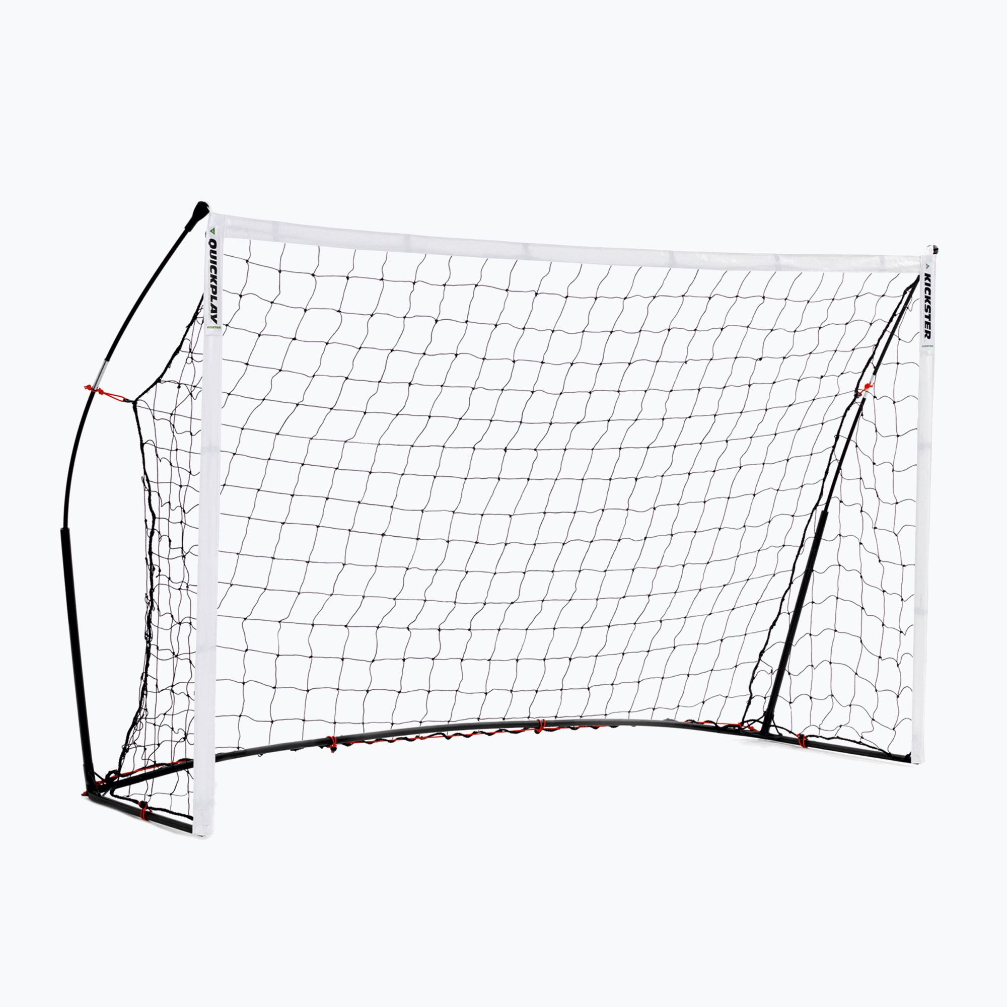 Bramka do piłki nożnej QuickPlay Kickster Academy 240 x 150 cm white/black 