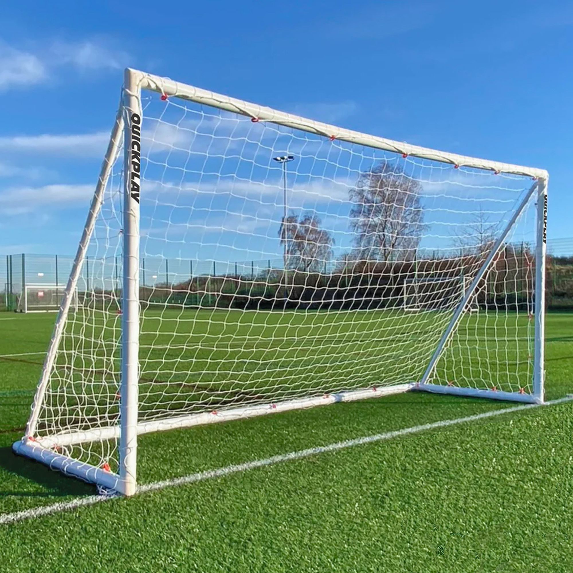 Bramka do piłki nożnej QuickPlay Q-Fold 360 x 180 cm white 