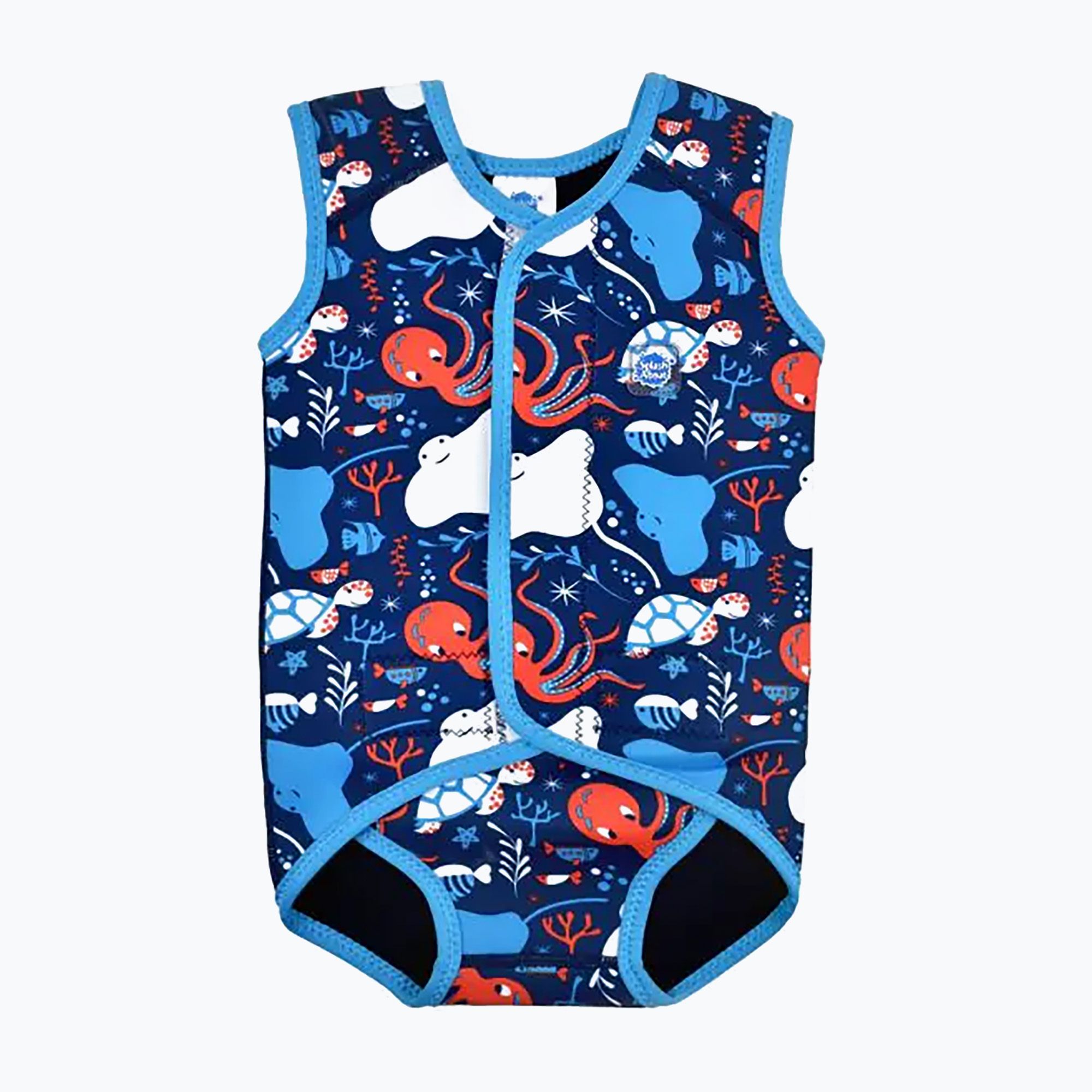 Pianka do pływania dziecięca Splash About Baby Wrap 2 mm under the sea 
