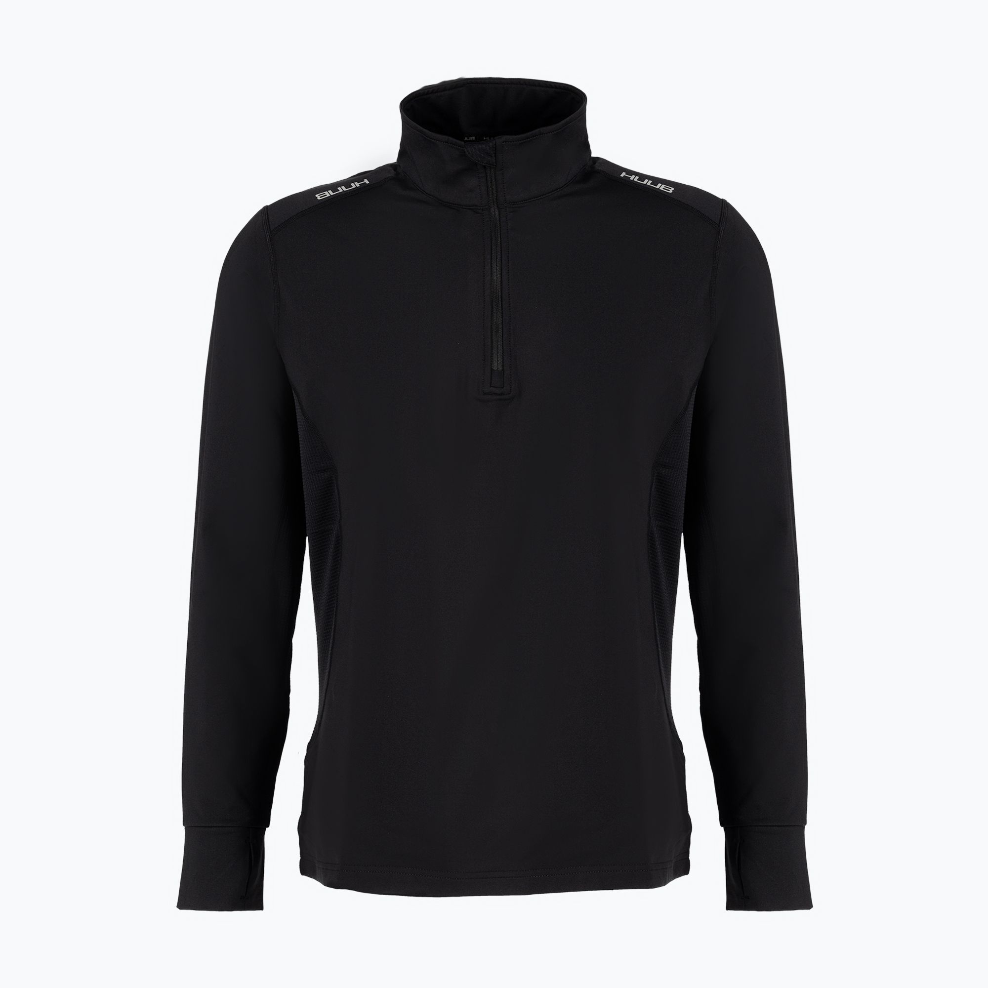 Bluza treningowa męska HUUB Thermal Half Zip Top black 