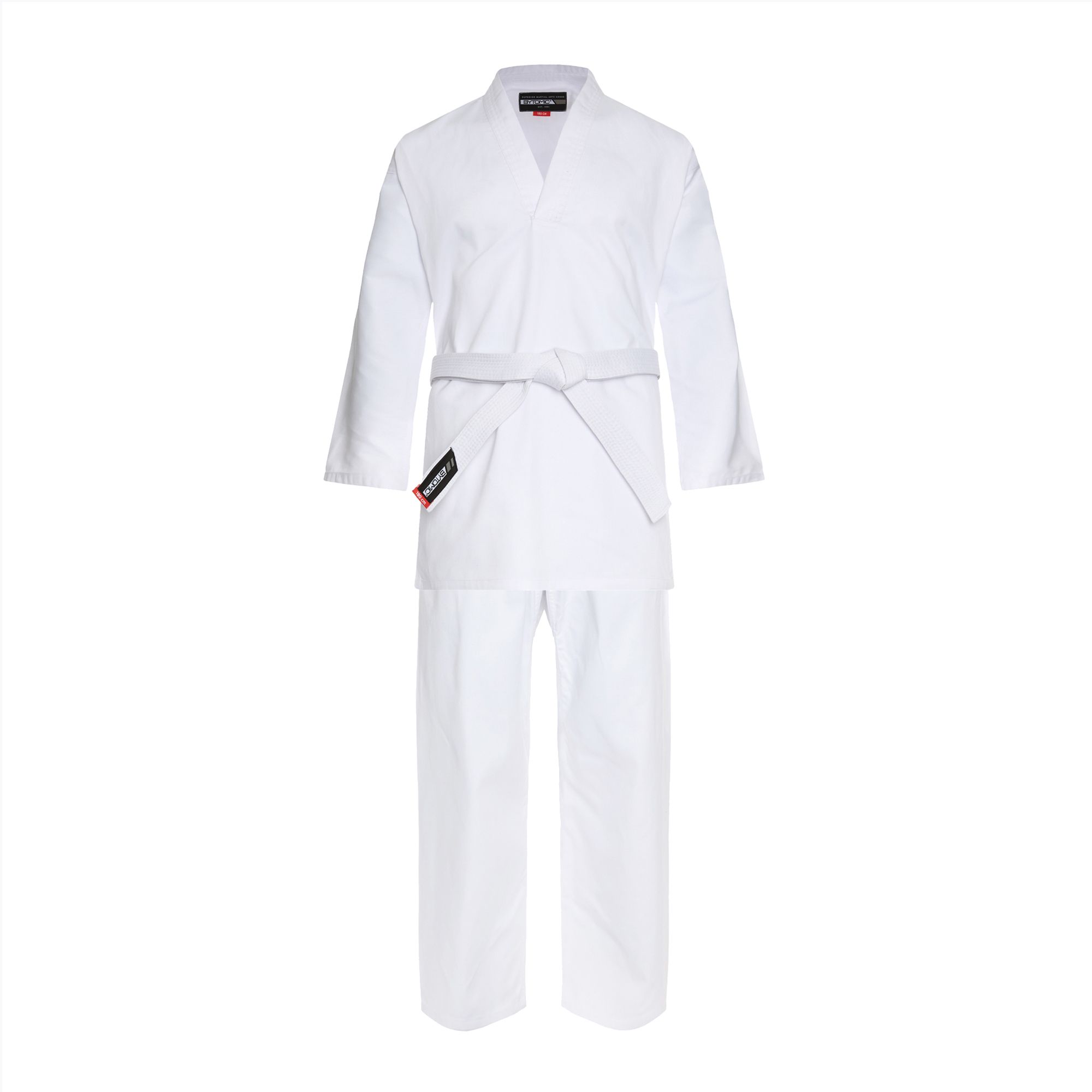 Dobok do taekwondo Bytomic Red Label V-Neck Martial Arts white 