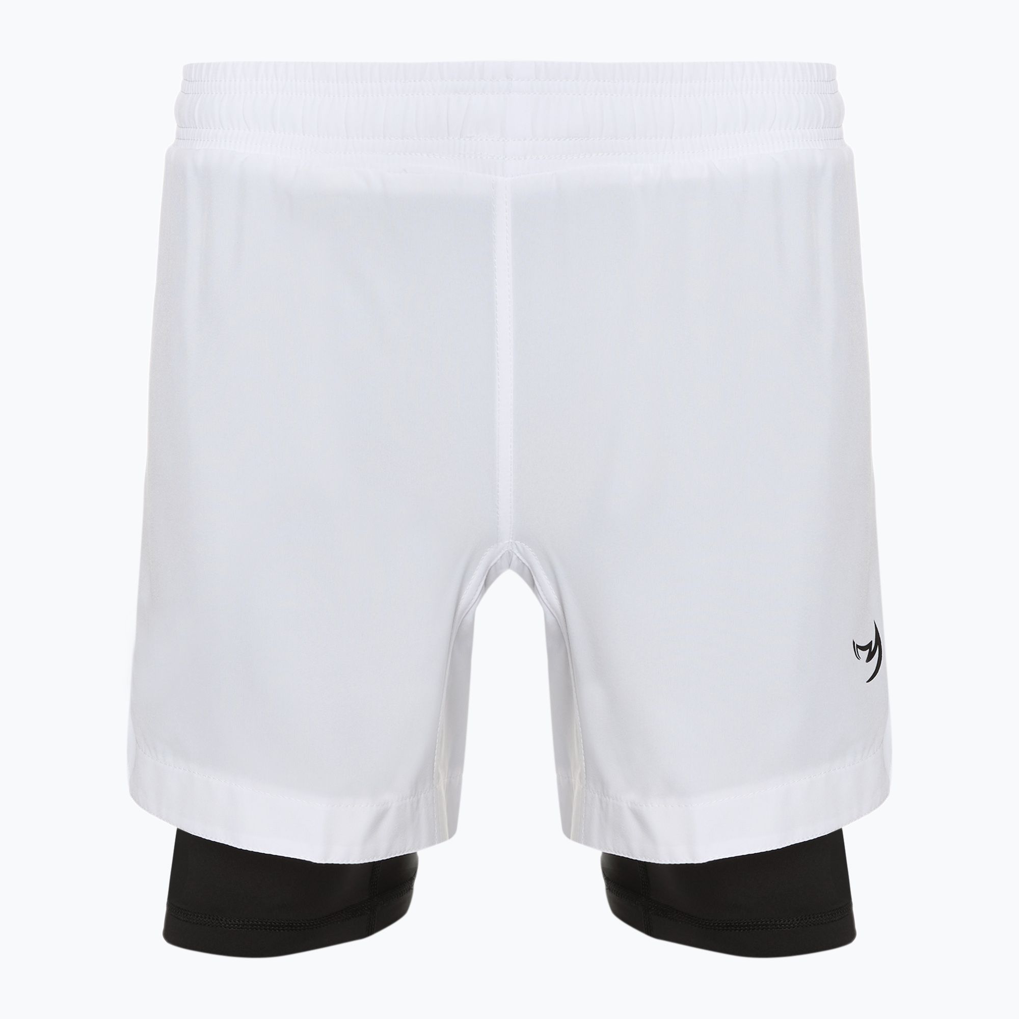 Spodenki treningowe męskie FUMETSU Origins Dual Layer white 