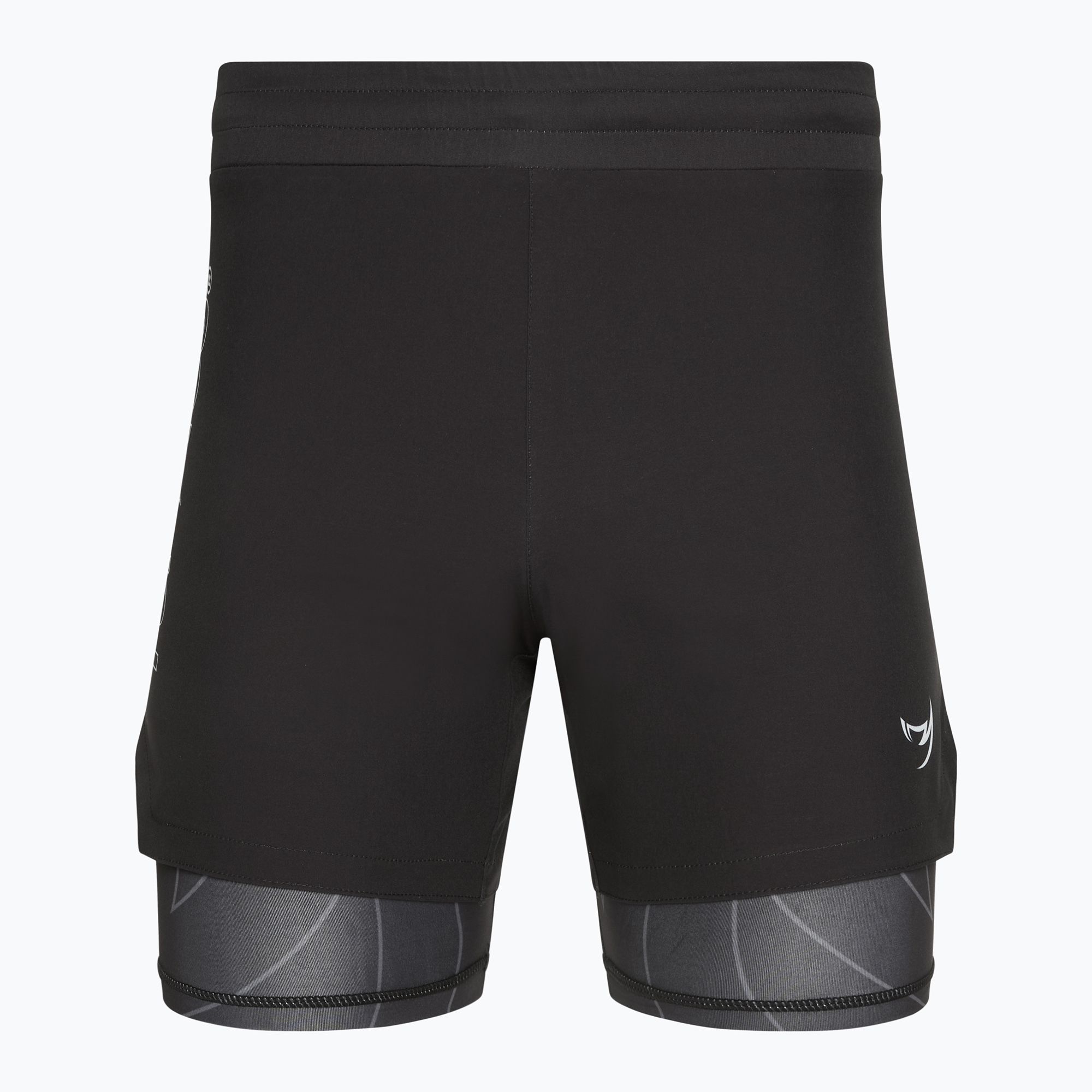 Spodenki treningowe męskie FUMETSU Icon Dual Layer Fight black 