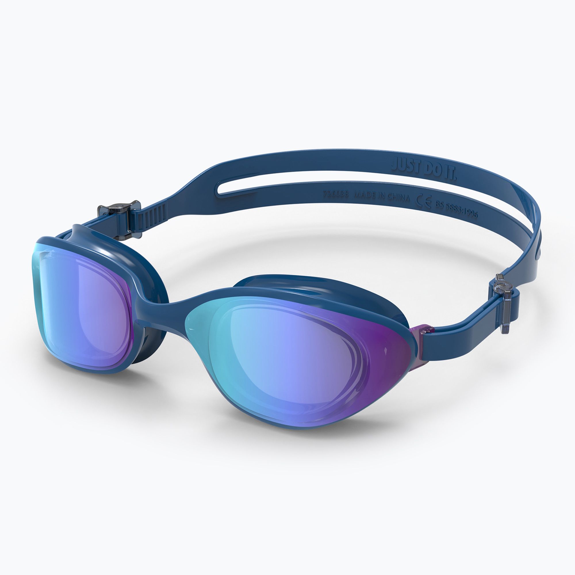 Okulary do pływania Nike Expanse Mirrored court blue 