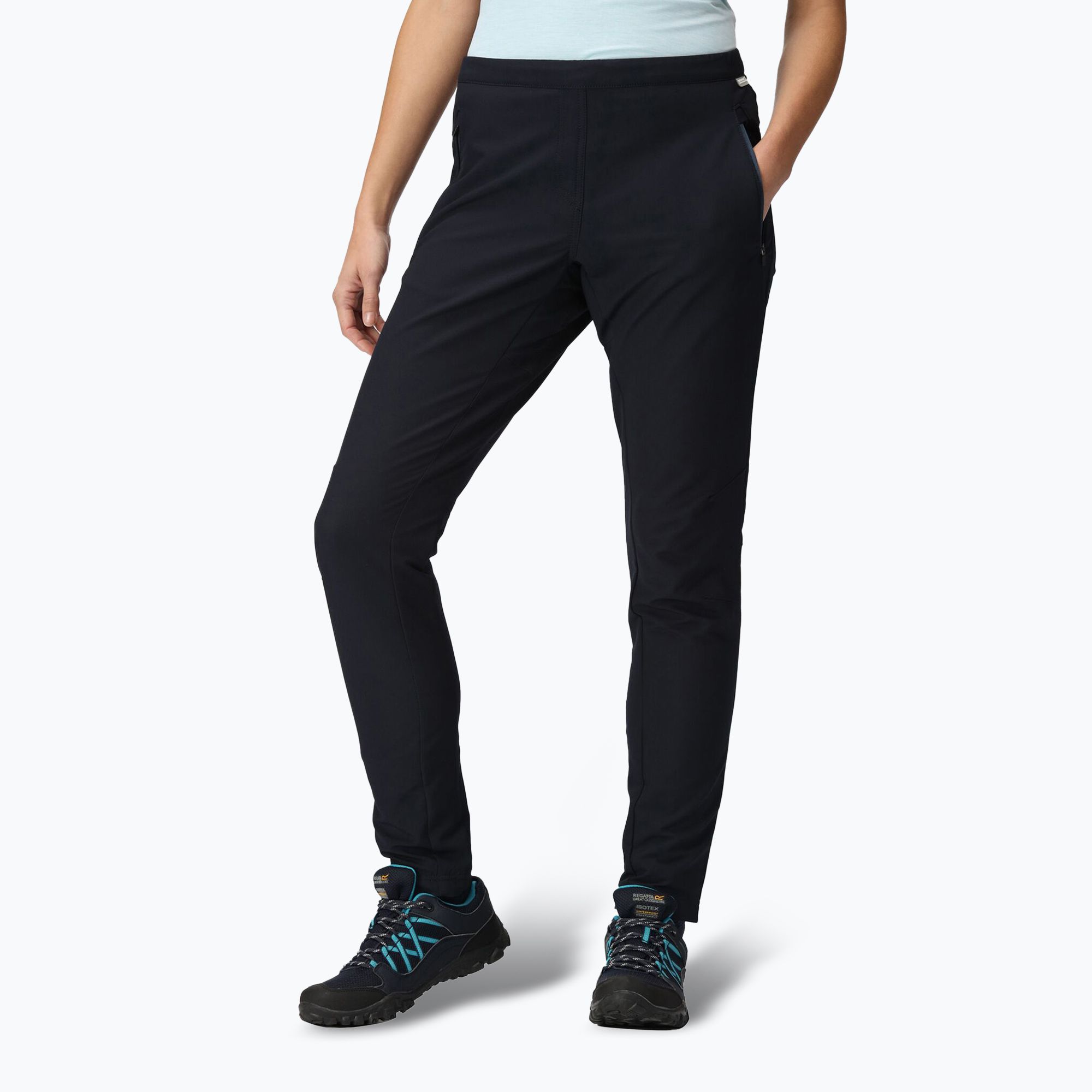 Spodnie trekkingowe damskie REGATTA Winter Pentre Stretch navy 