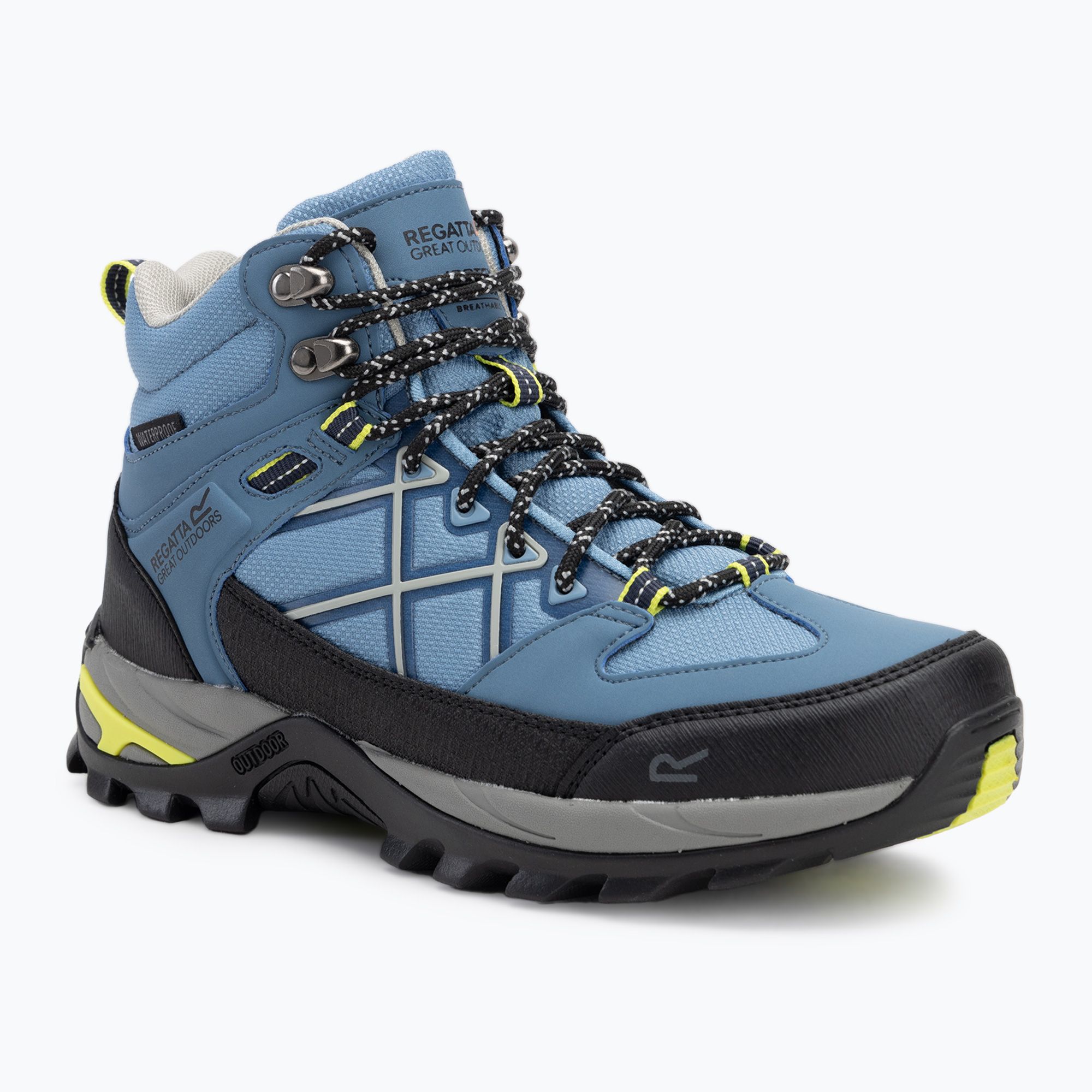 Buty trekkingowe damskie REGATTA Samaris III coronet blue/lime punch 
