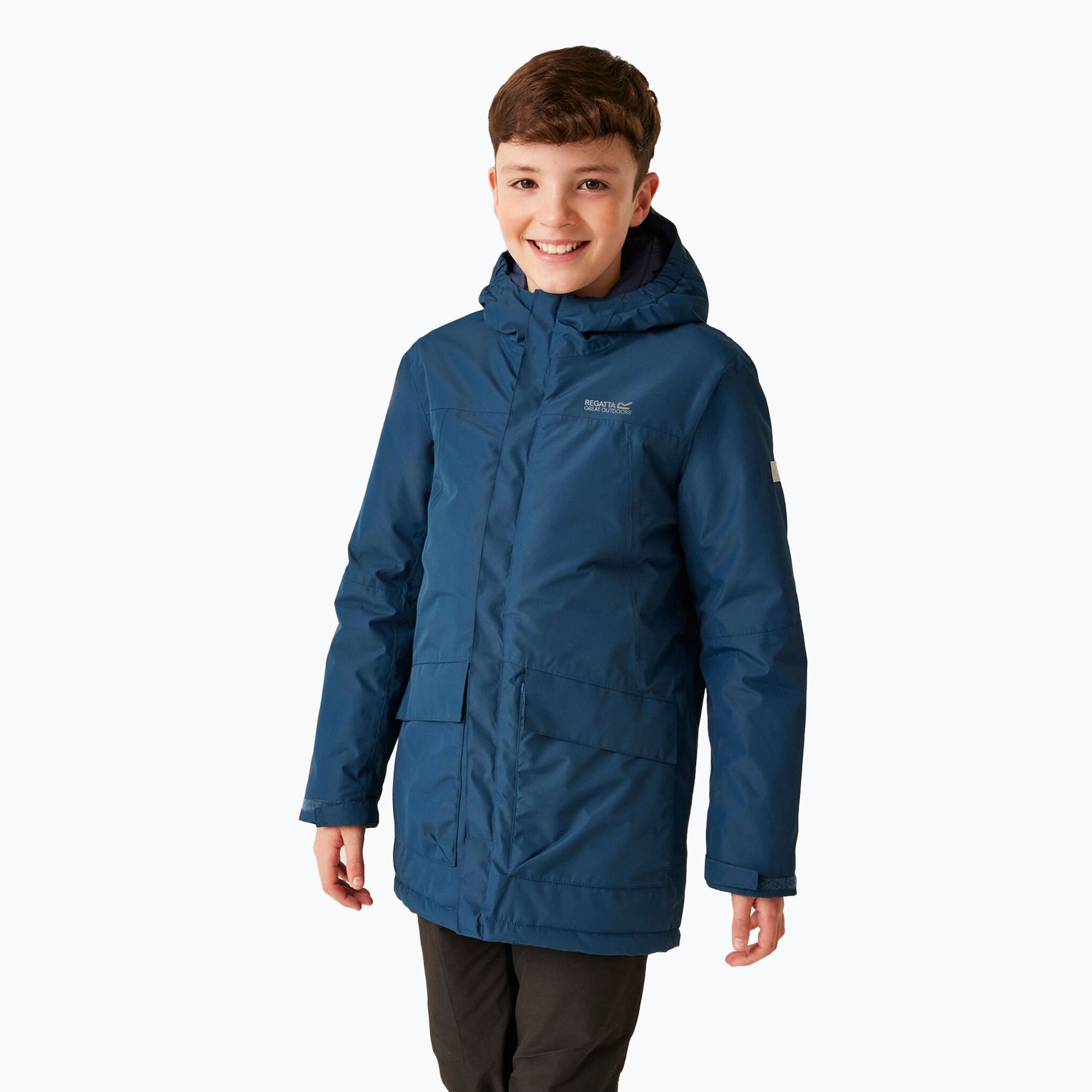 Kurtka dziecięca REGATTA Farbank moonlt denim 