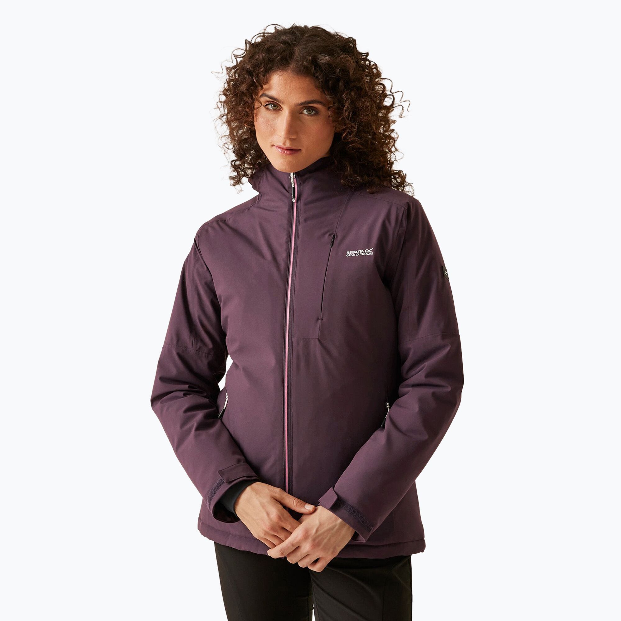 Kurtka ocieplana damska REGATTA Highton Stretch IV deep plum 