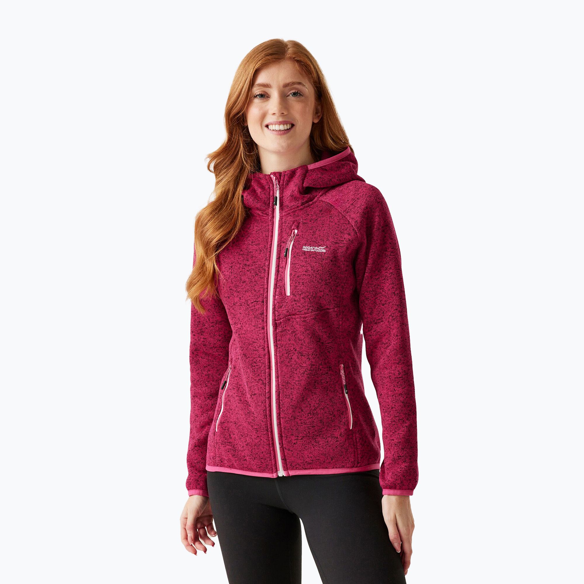 Bluza trekkingowa damska REGATTA Hooded Newhill deep pink 