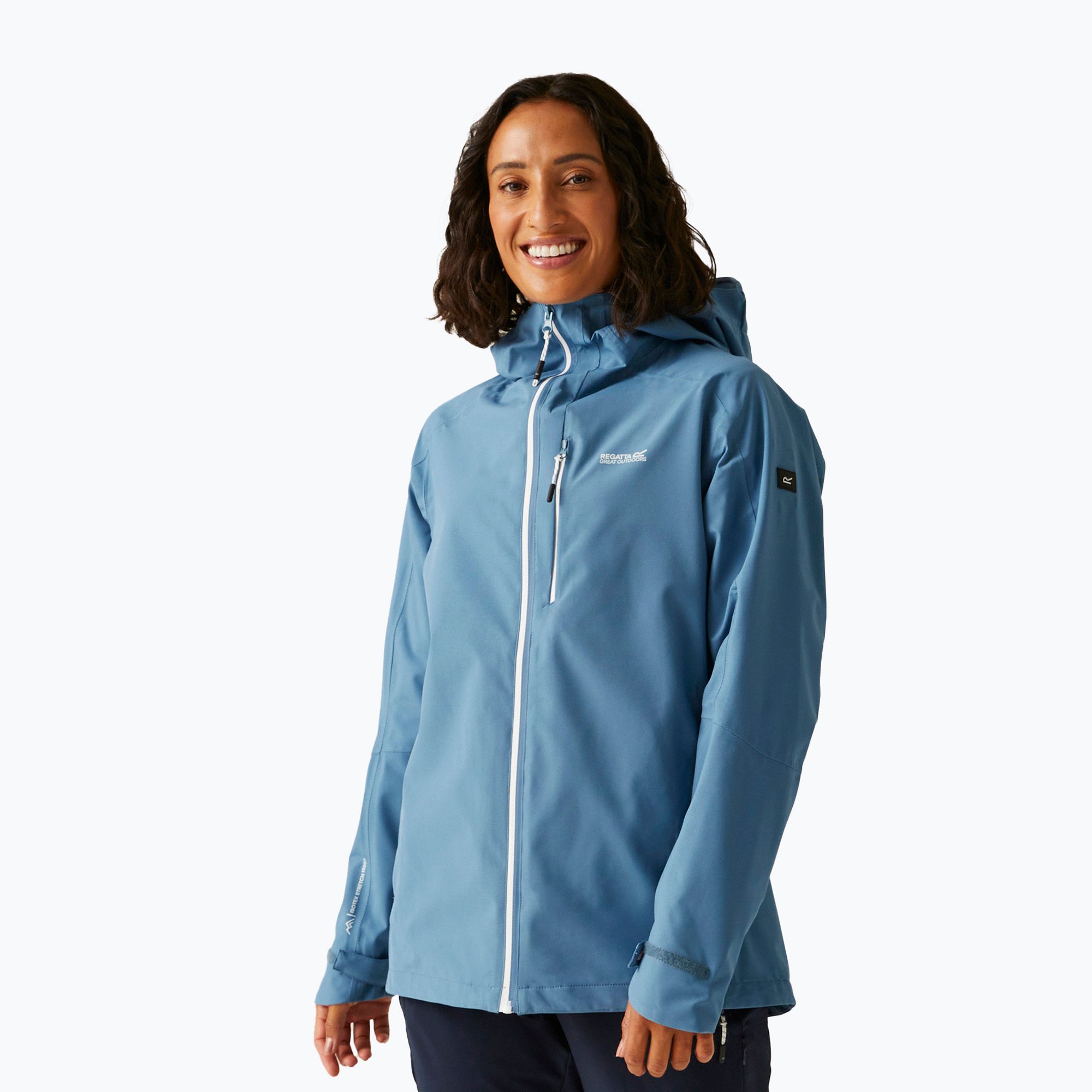 Kurtka przeciwdeszczowa damska REGATTA Birchdale II coronet blue 