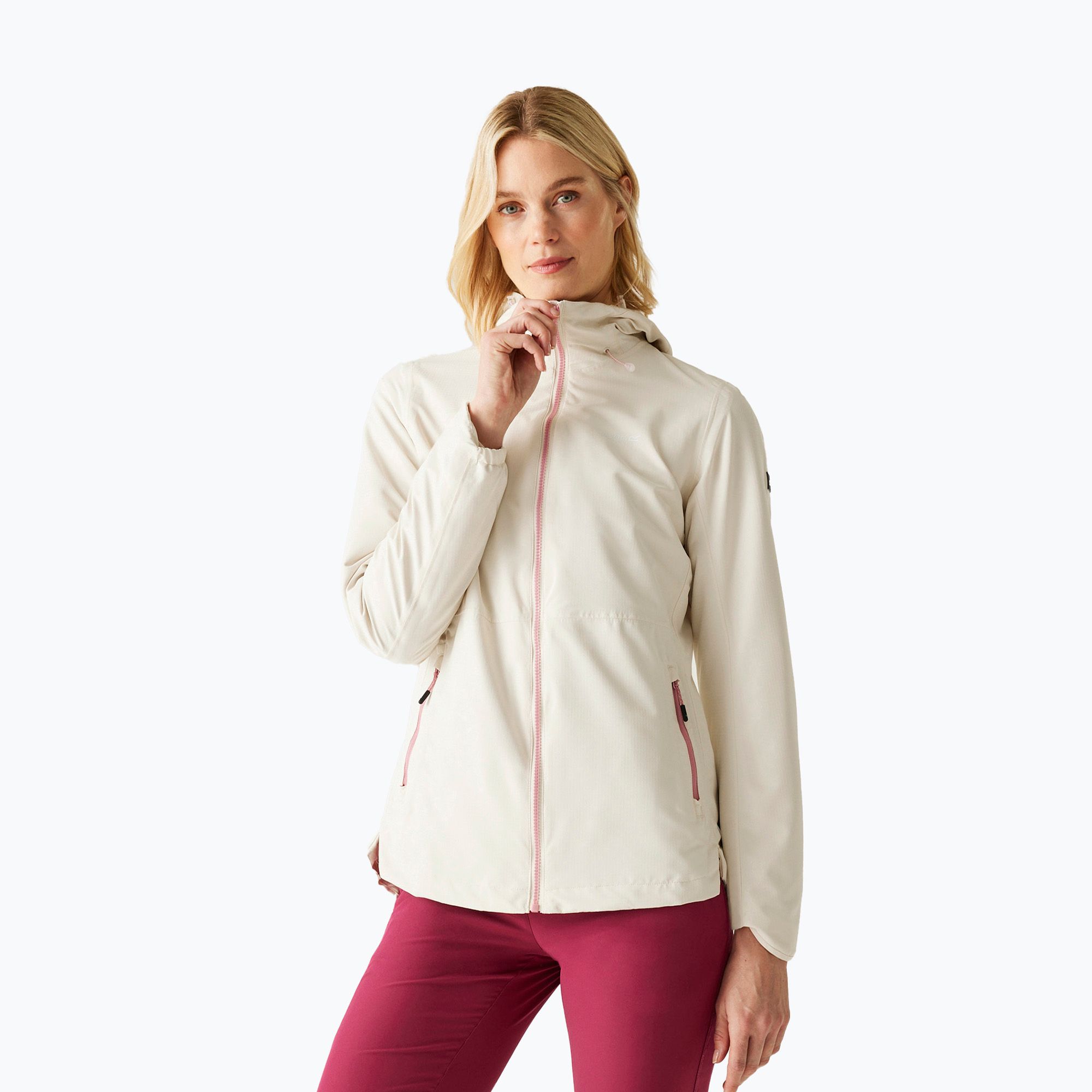 Kurtka przeciwdeszczowa damska REGATTA Hamara IV light vanilla 