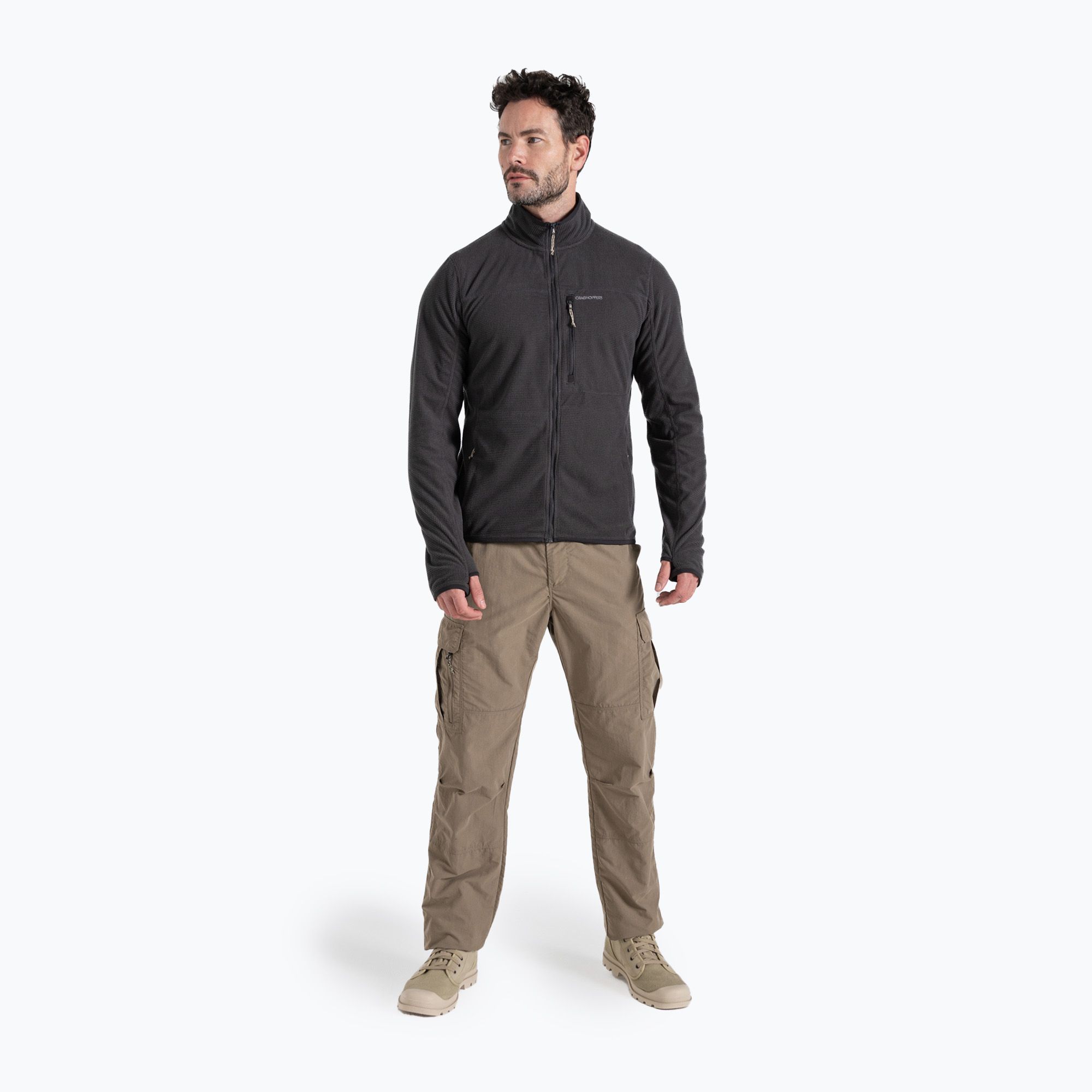 Bluza męska Craghoppers NosiLife Spry black pepper 