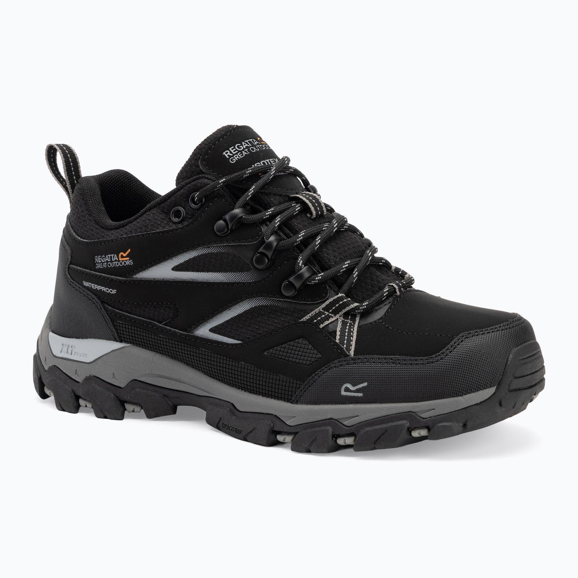 Buty trekkingowe męskie REGATTA Holcombe III Low black/granite 