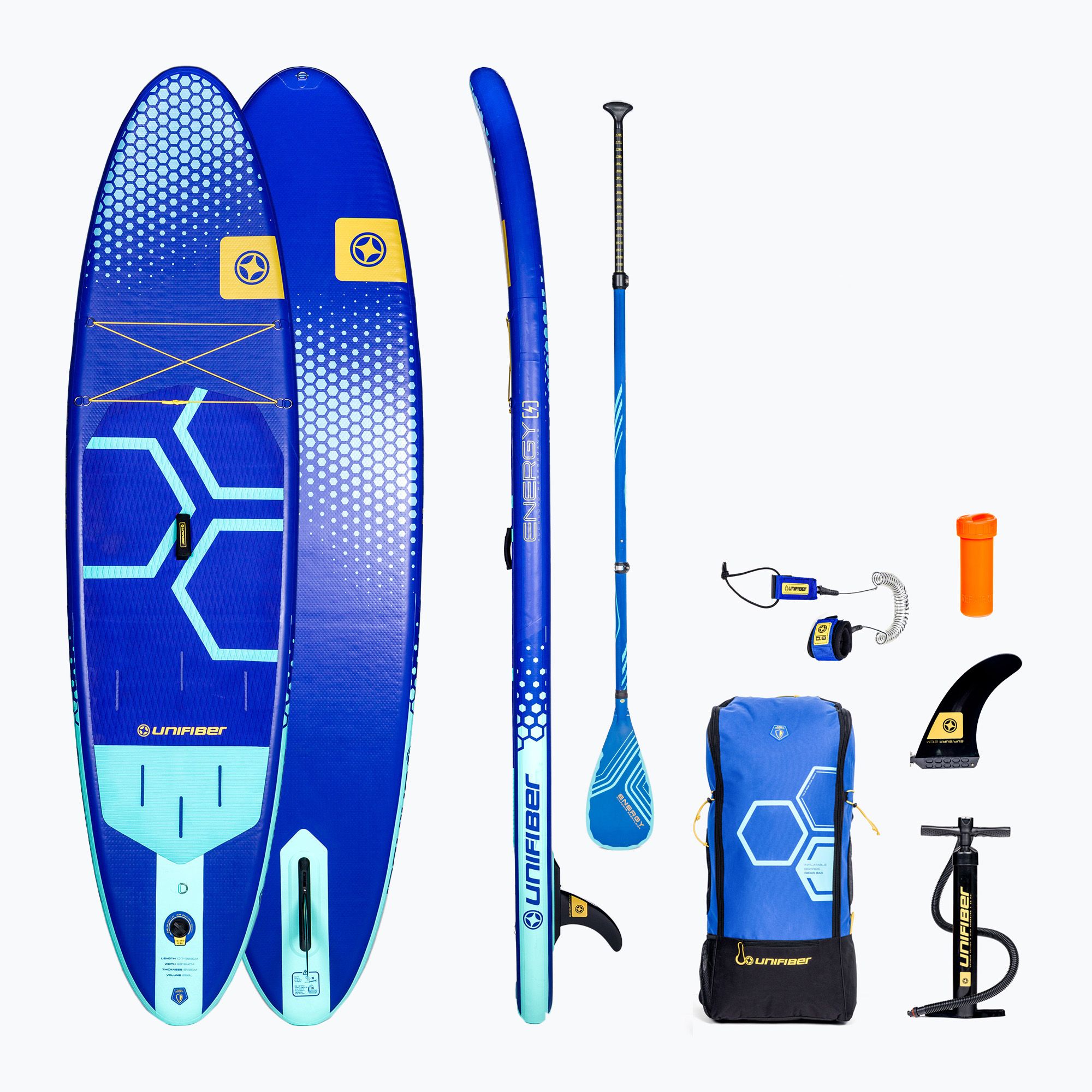 Deska SUP Unifiber Energy Allround iSup 10'7'' FCD incl. Paddle and Leash 