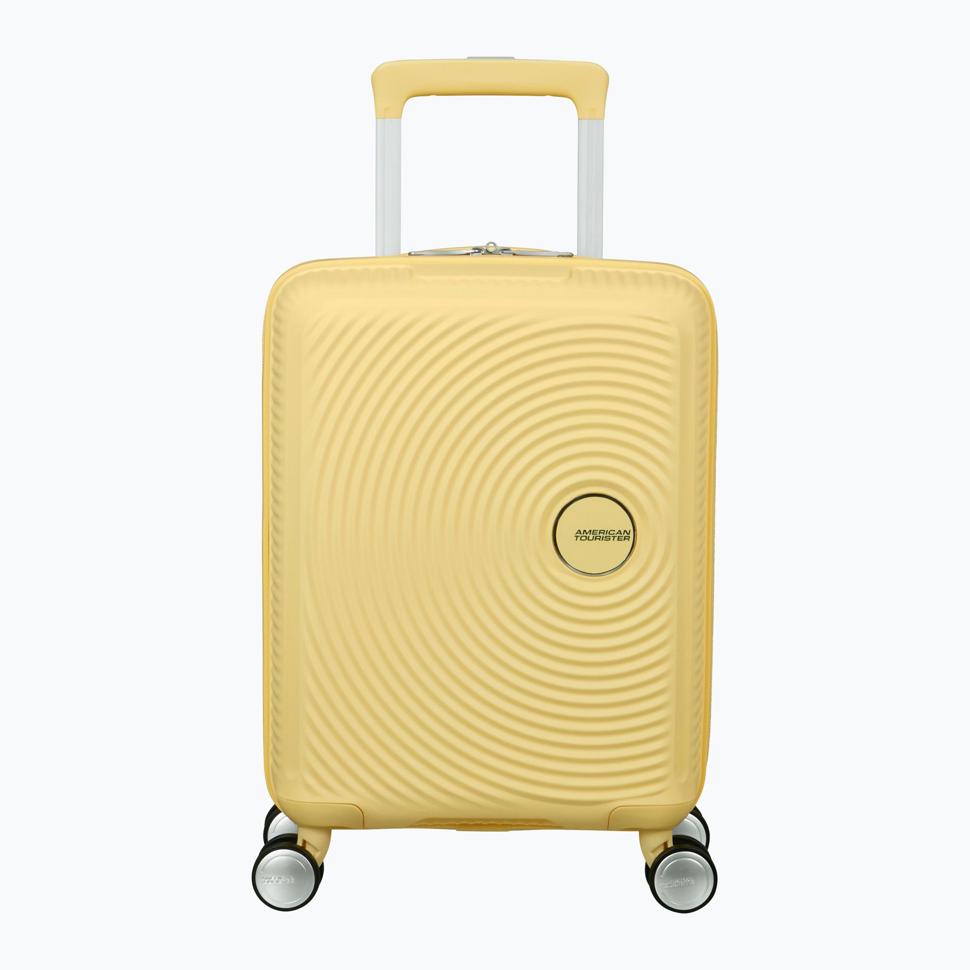 Walizka podróżna American Tourister Soundbox Mini 22 l pastel yellow 