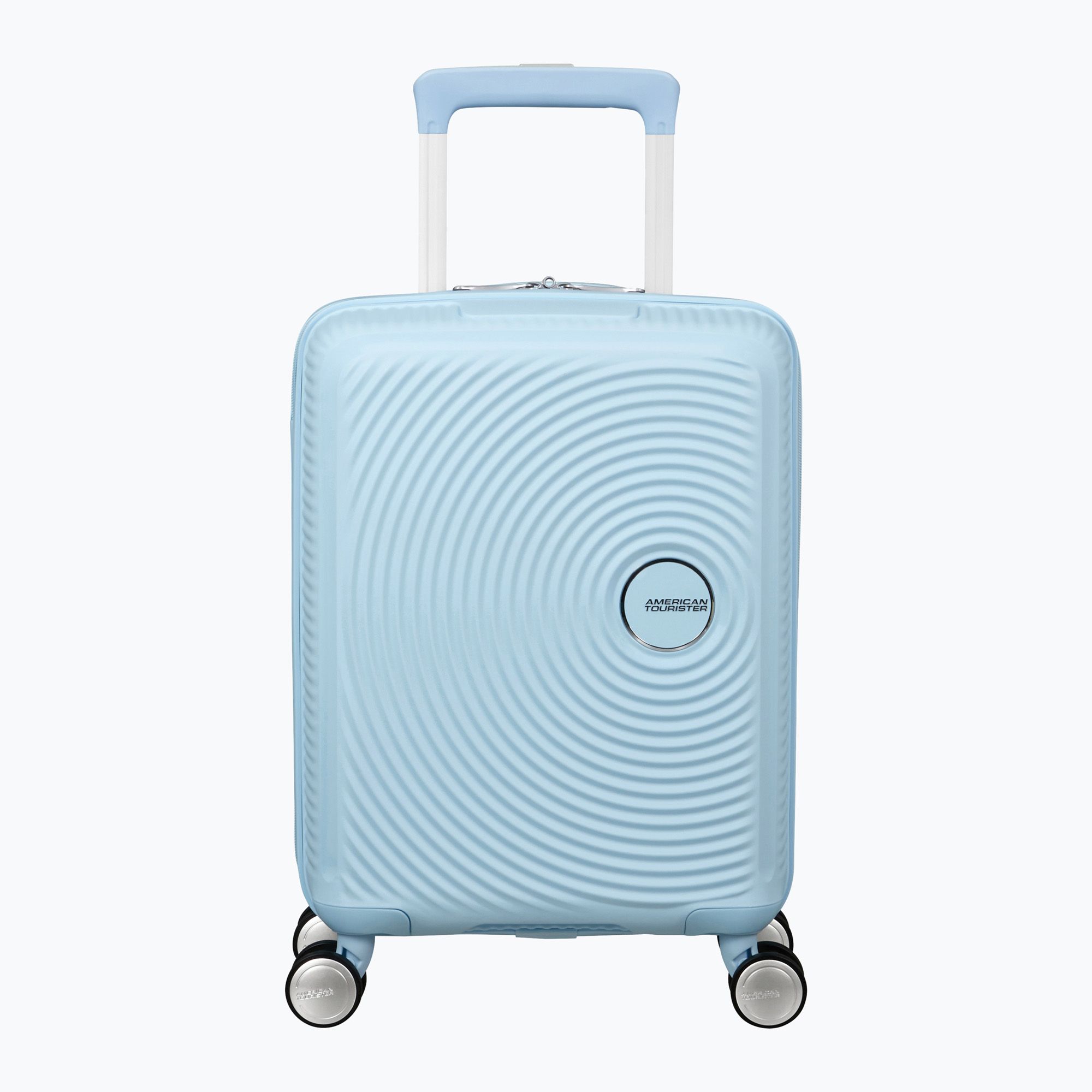 Walizka podróżna American Tourister Soundbox Mini 22 l pastel blue 