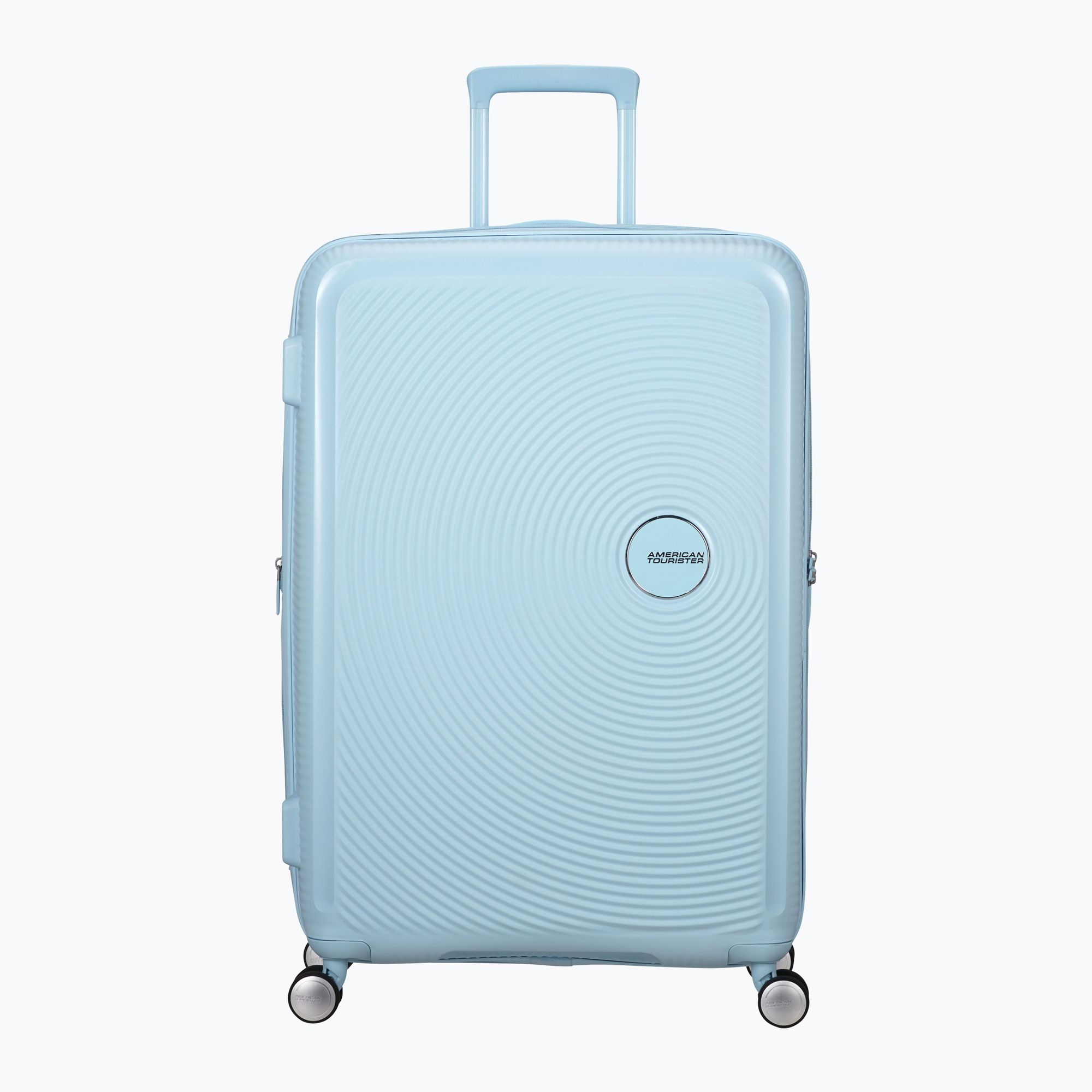 Walizka podróżna American Tourister Soundbox 110 l pastel blue 
