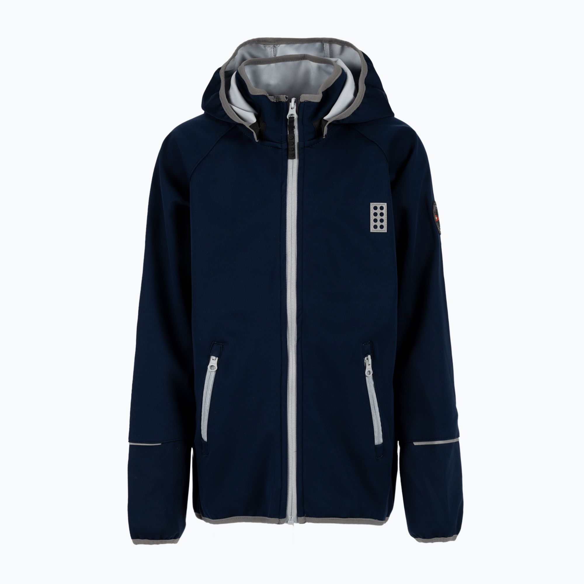 Kurtka softshell dziecięca LEGO Lwsefrit 200 dark navy 